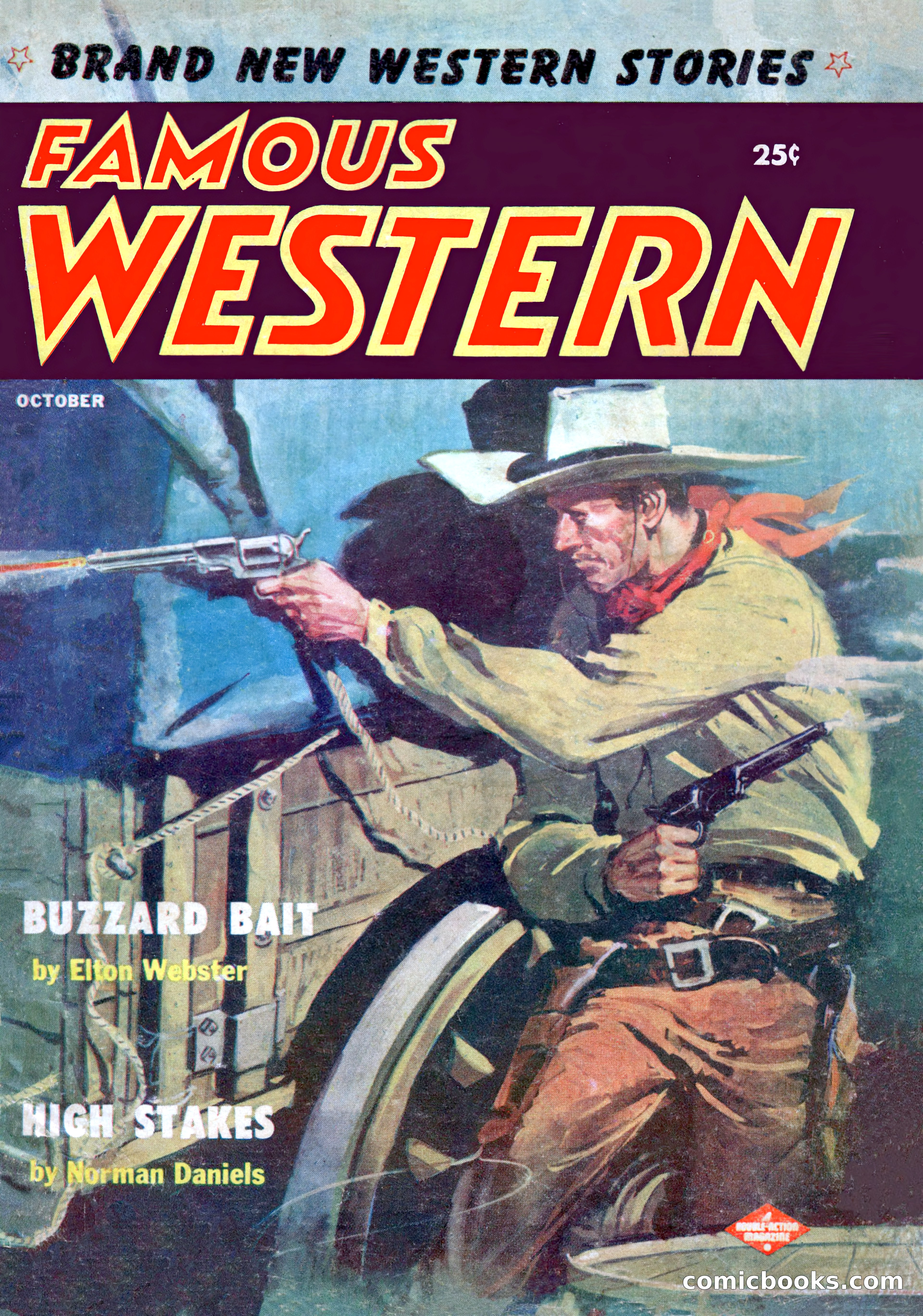 Famous Western, October 1956