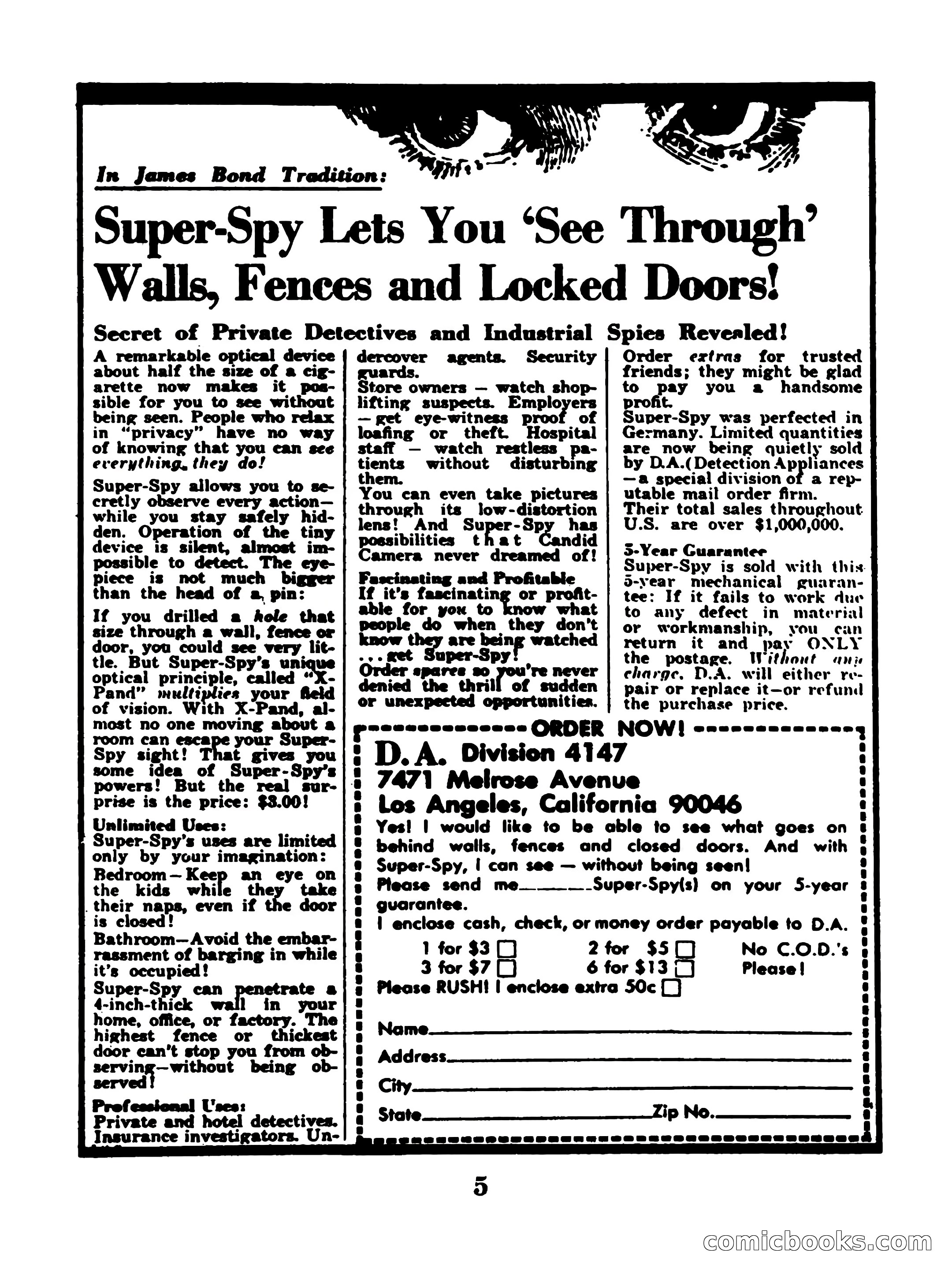 Famous Science Fiction No. 2 — page 5 of 132
