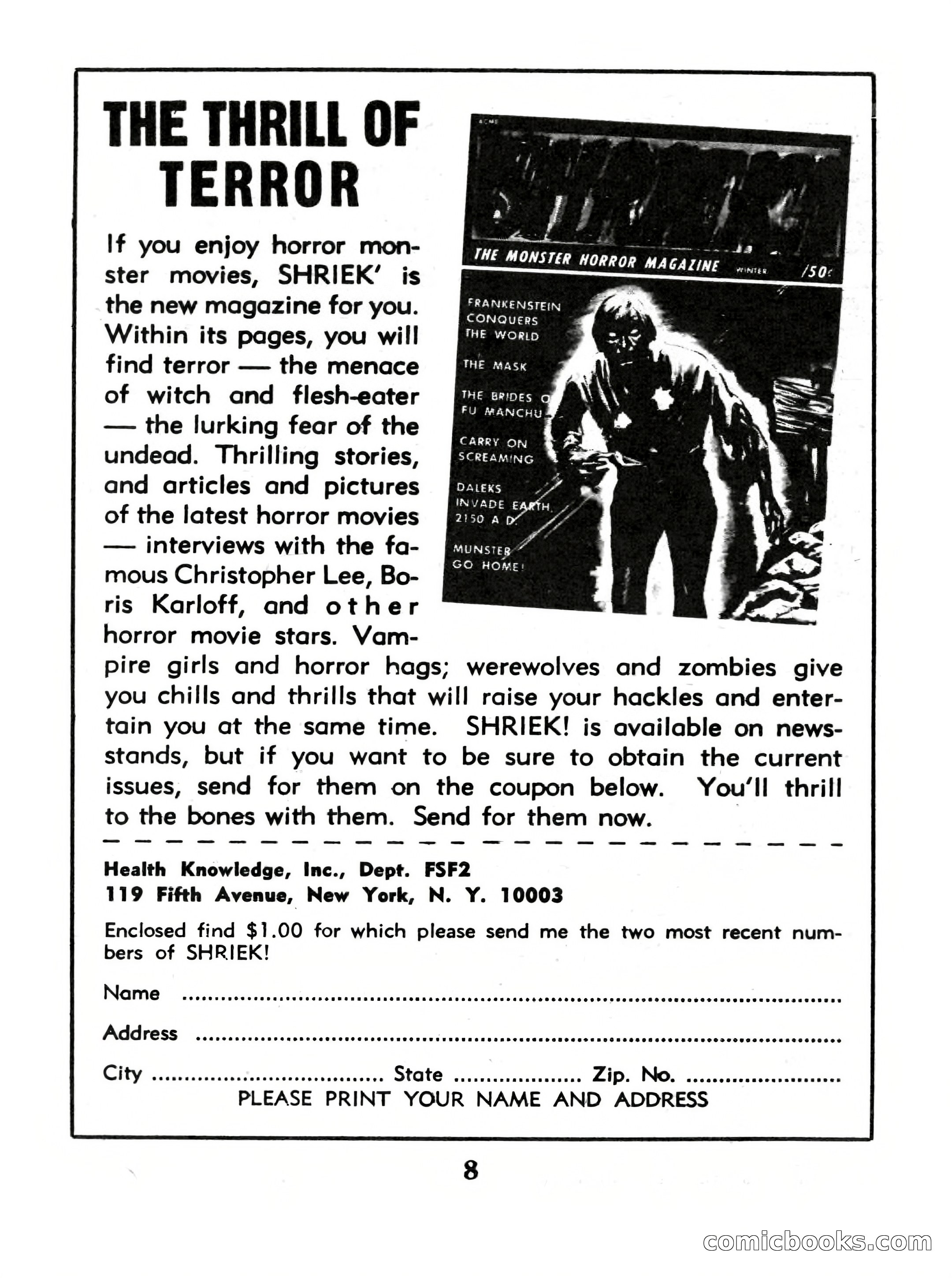 Famous Science Fiction No. 2 — page 8 of 132
