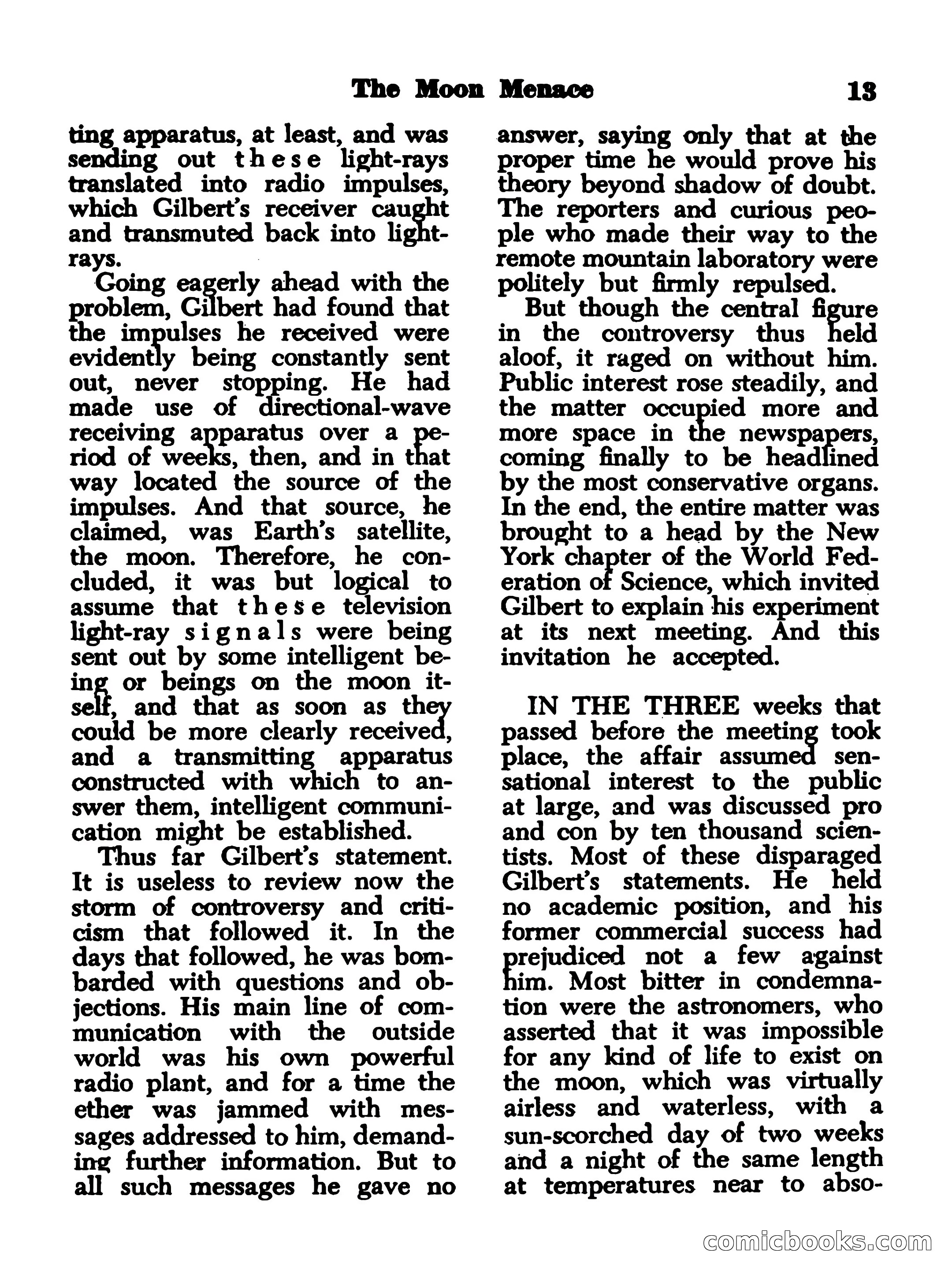 Famous Science Fiction No. 2 — page 13 of 132