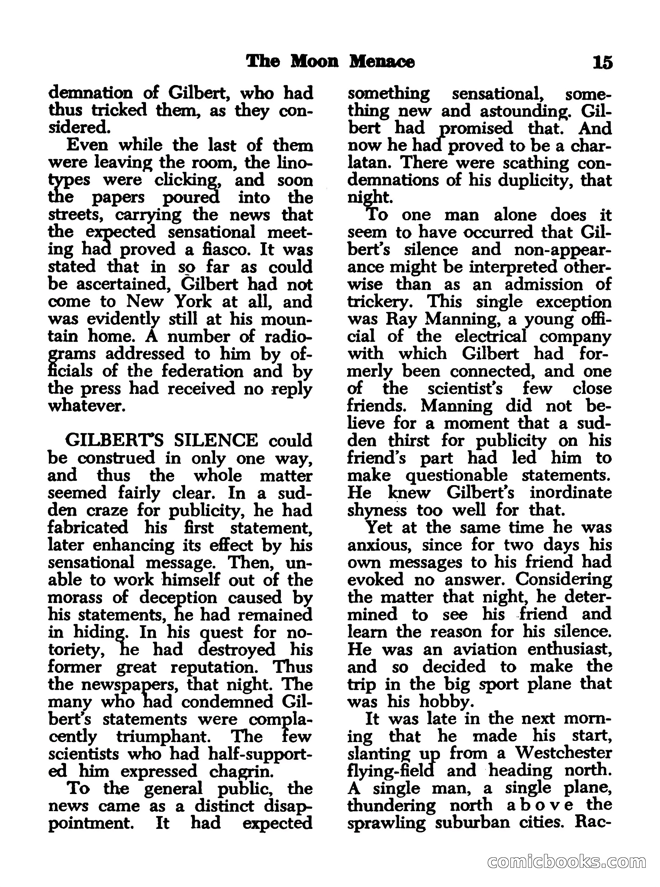 Famous Science Fiction No. 2 — page 15 of 132