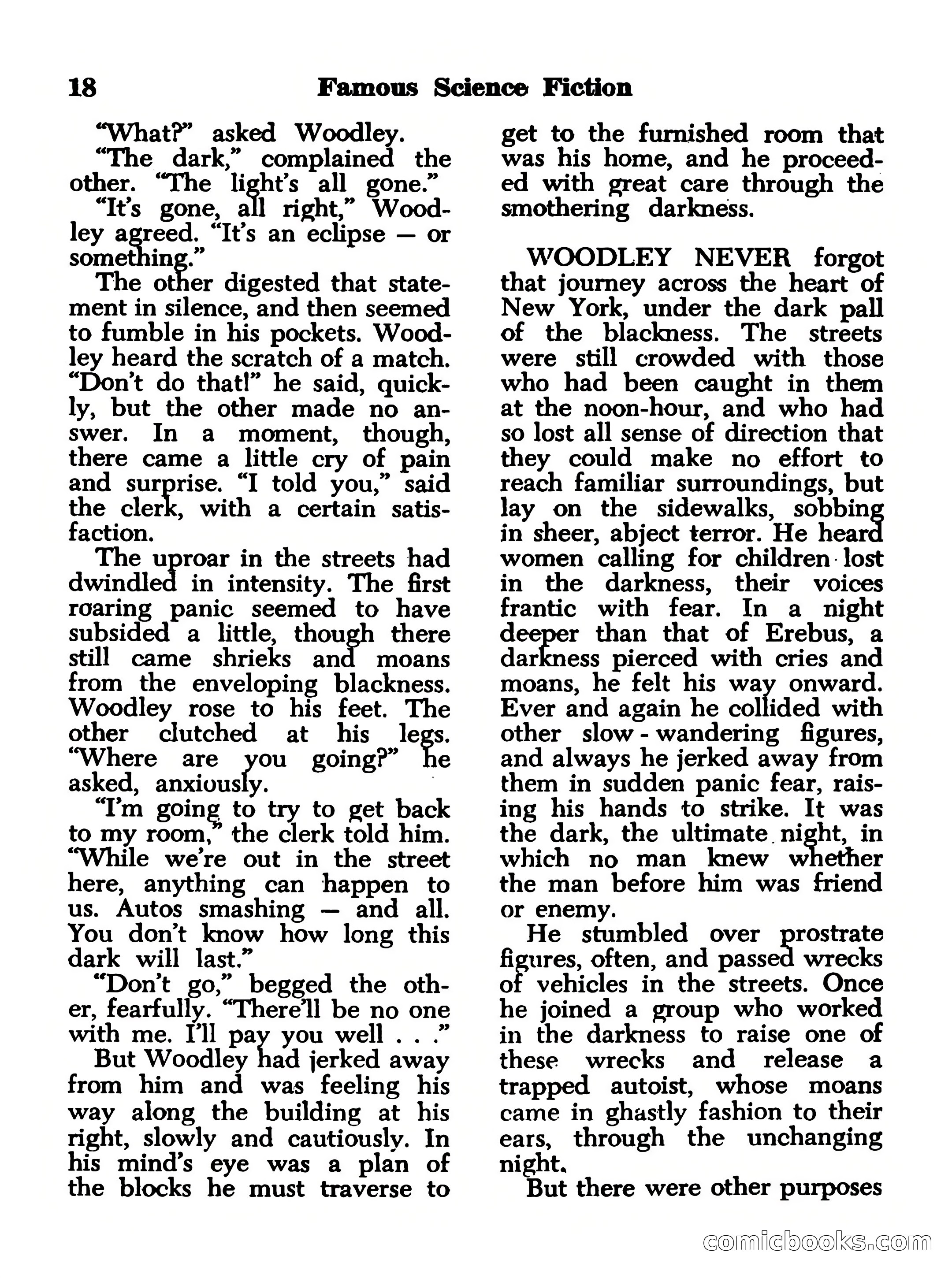 Famous Science Fiction No. 2 — page 18 of 132