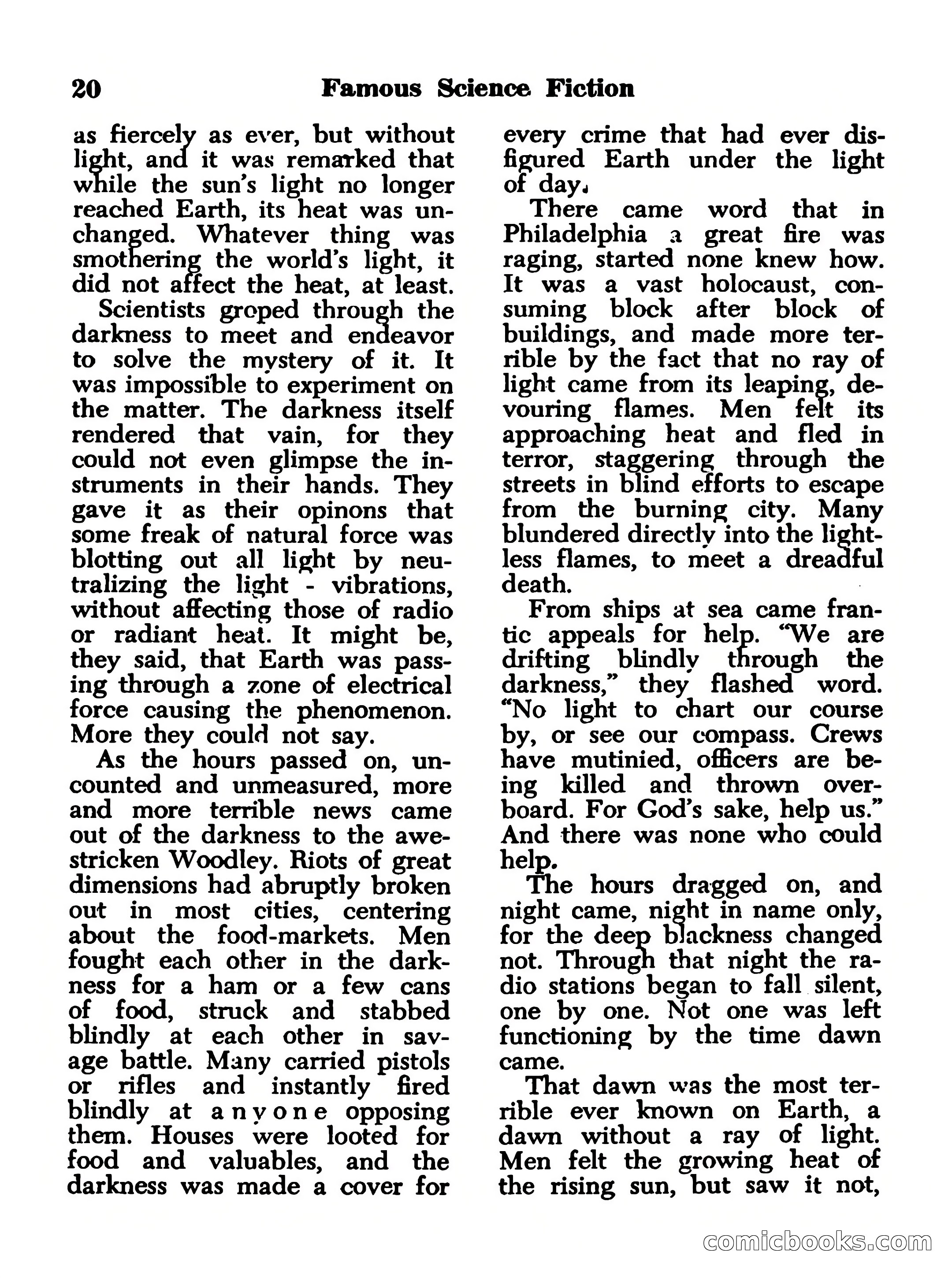 Famous Science Fiction No. 2 — page 20 of 132