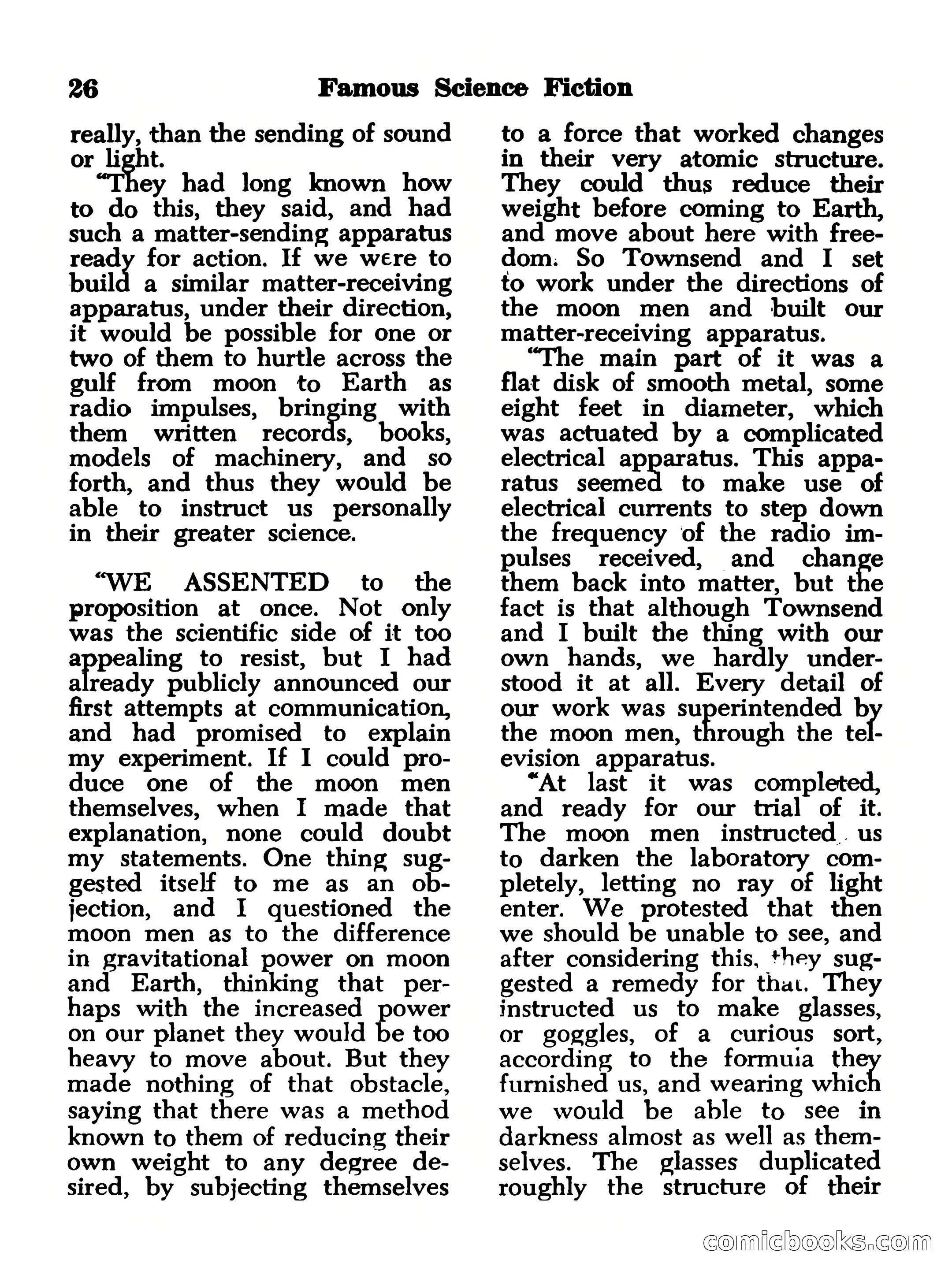 Famous Science Fiction No. 2 — page 26 of 132