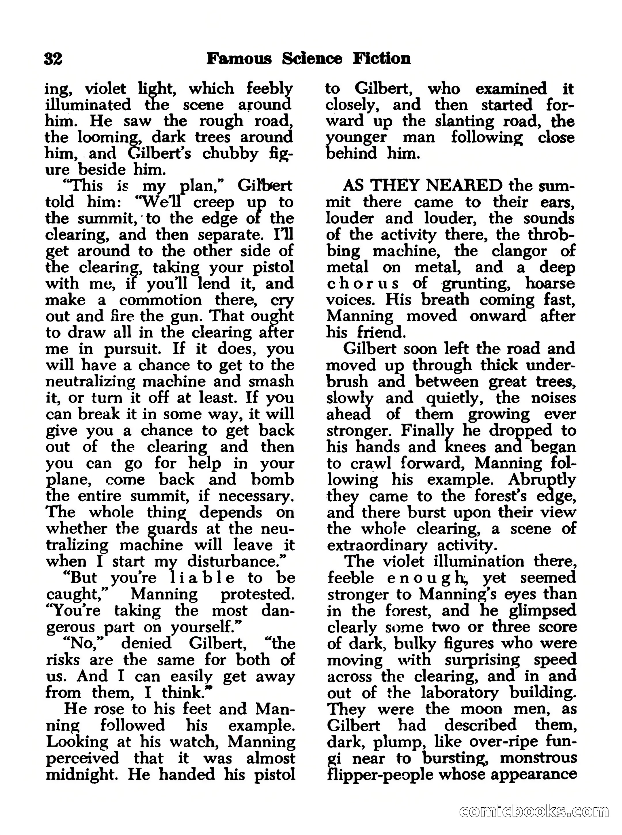 Famous Science Fiction No. 2 — page 32 of 132