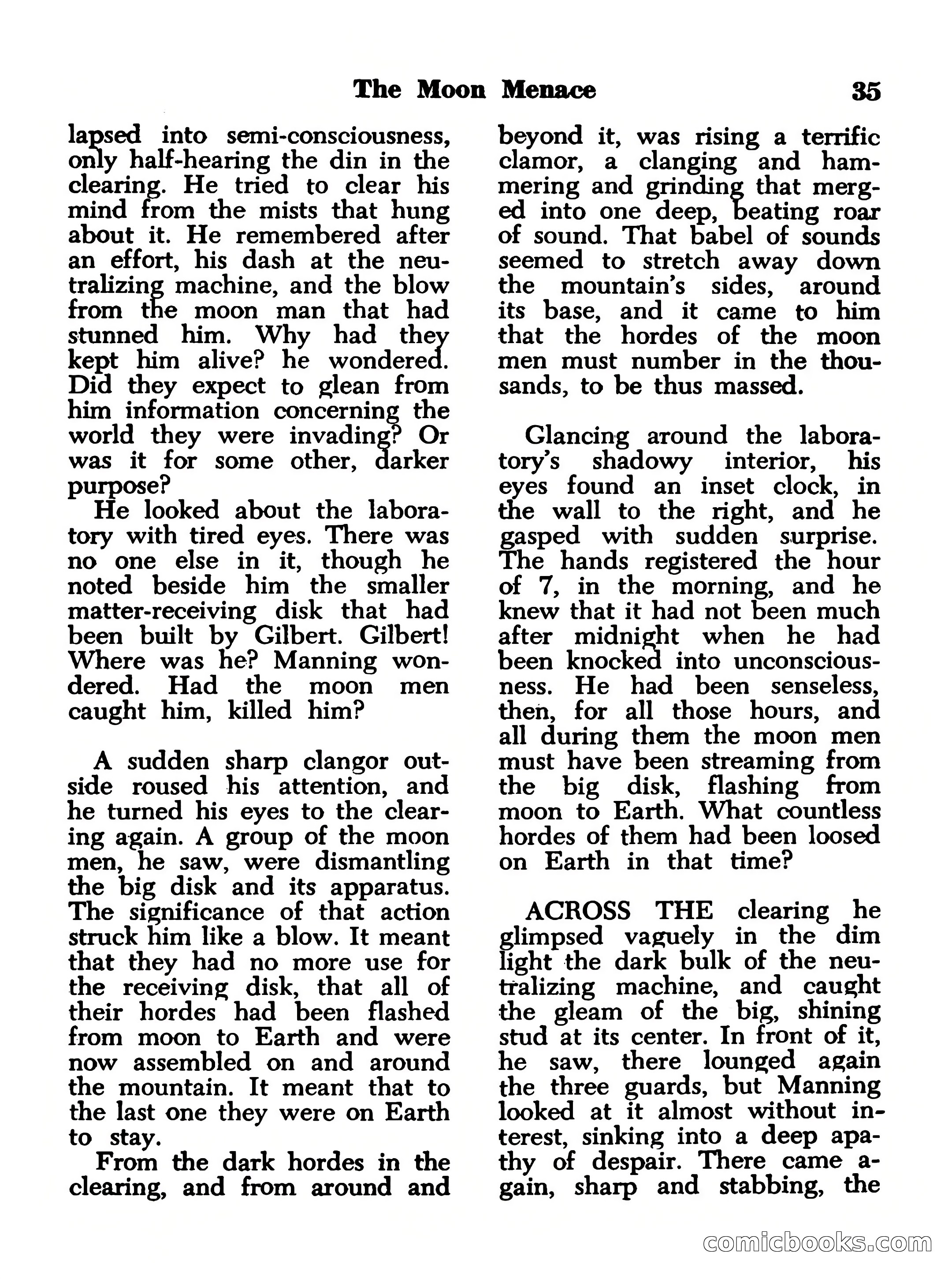 Famous Science Fiction No. 2 — page 35 of 132