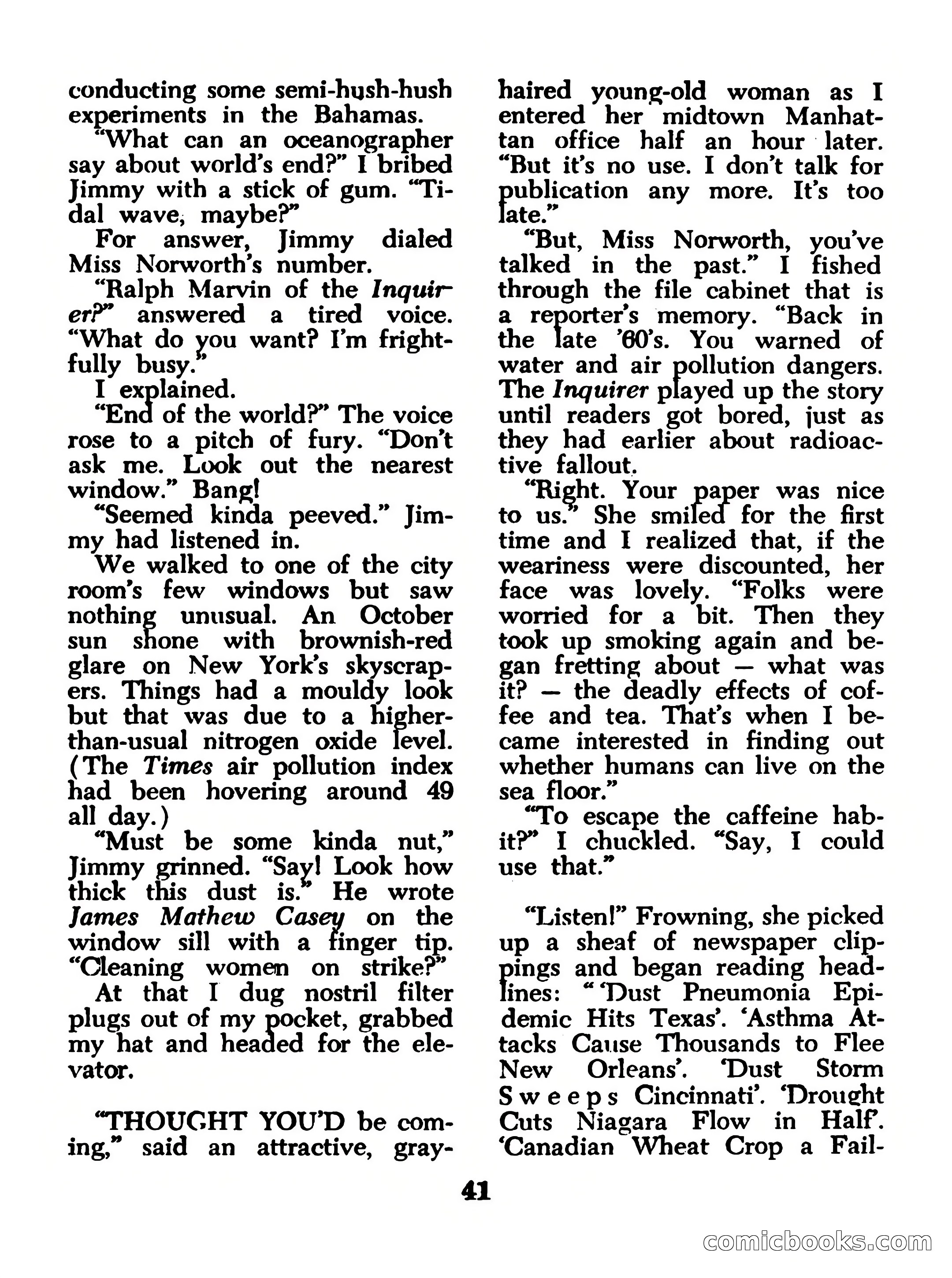 Famous Science Fiction No. 2 — page 41 of 132