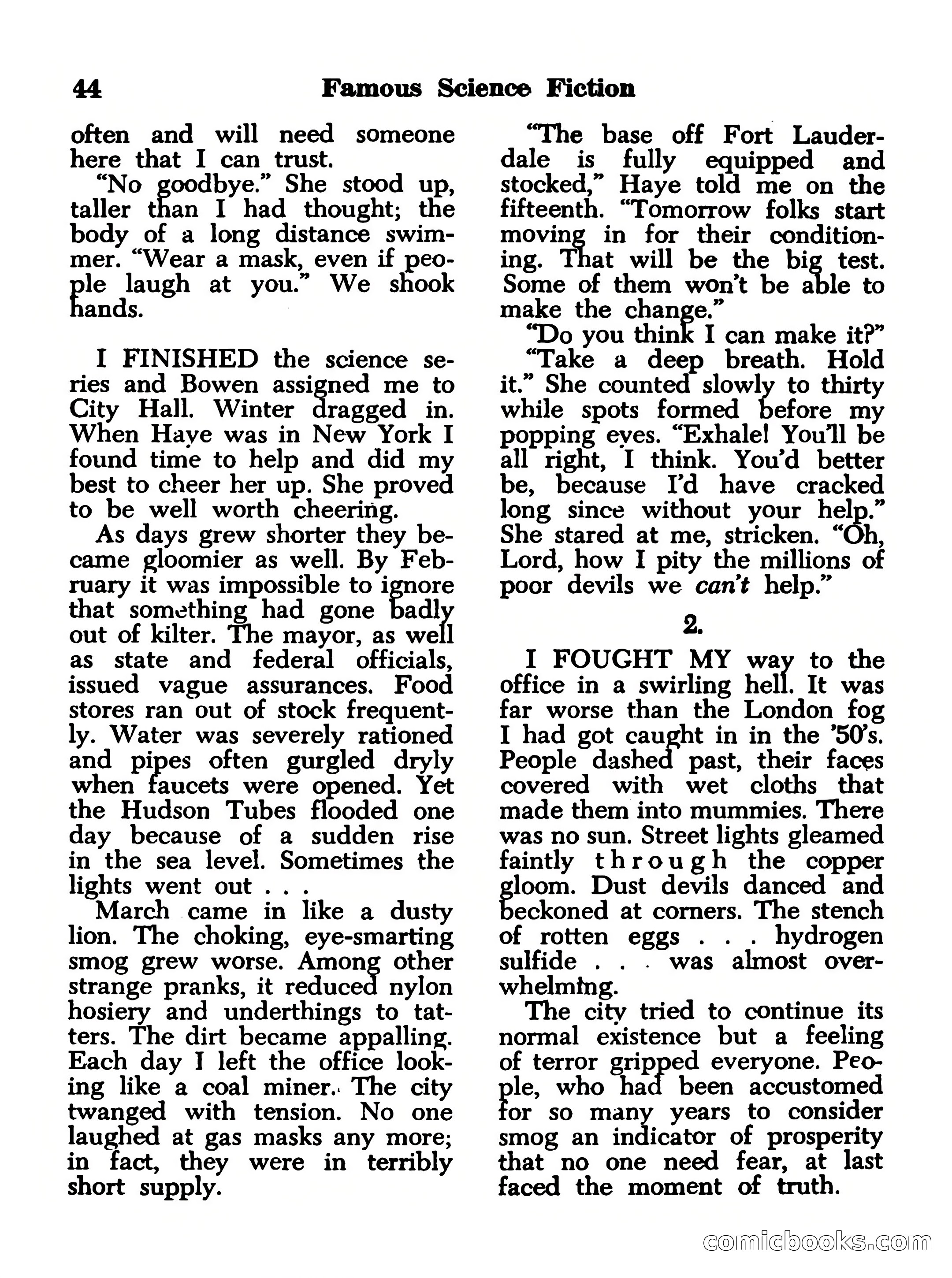 Famous Science Fiction No. 2 — page 44 of 132