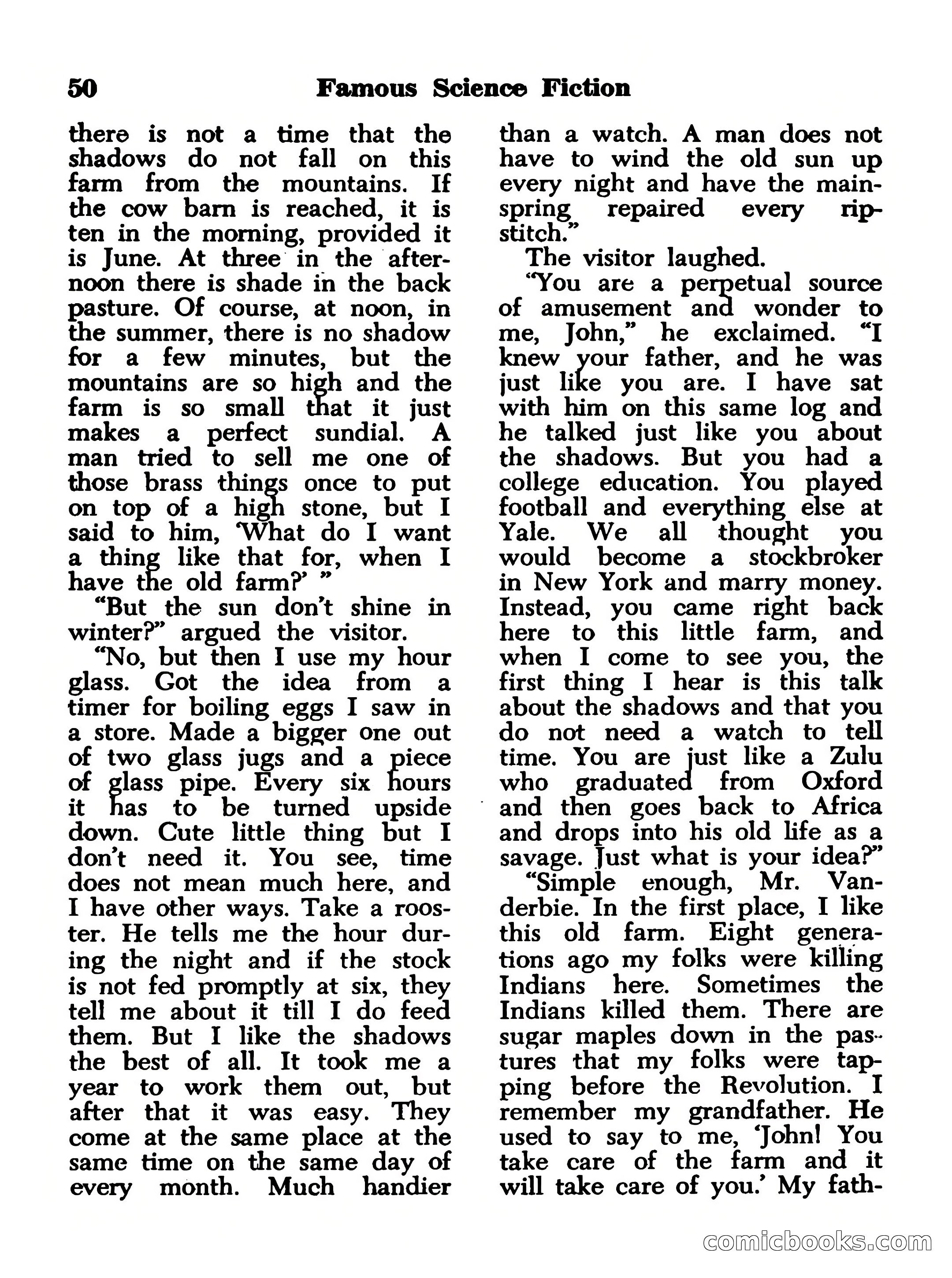 Famous Science Fiction No. 2 — page 50 of 132