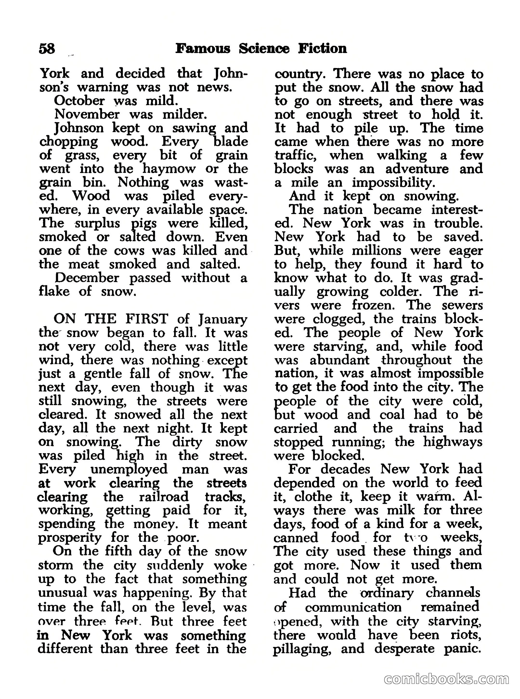 Famous Science Fiction No. 2 — page 58 of 132