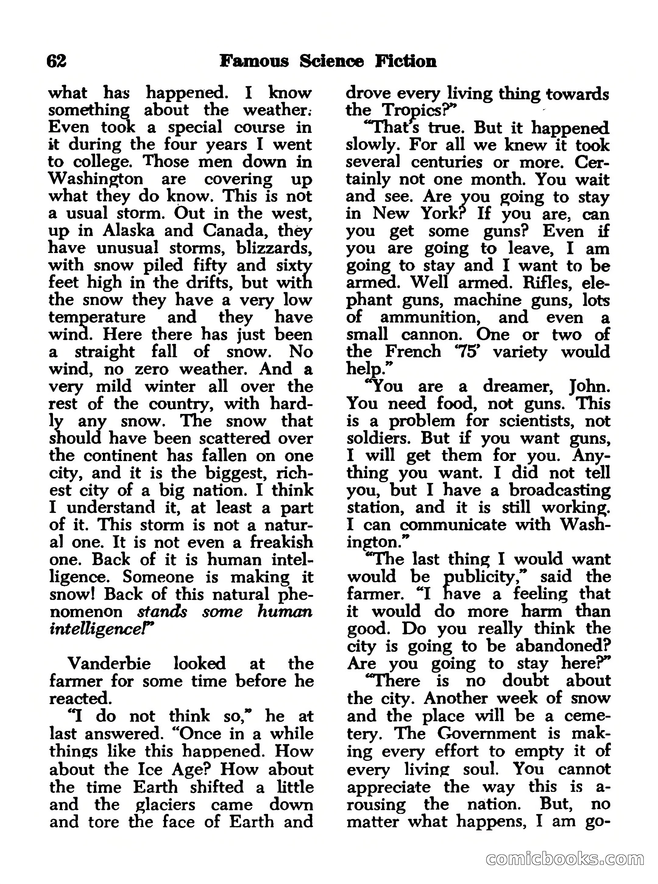 Famous Science Fiction No. 2 — page 62 of 132