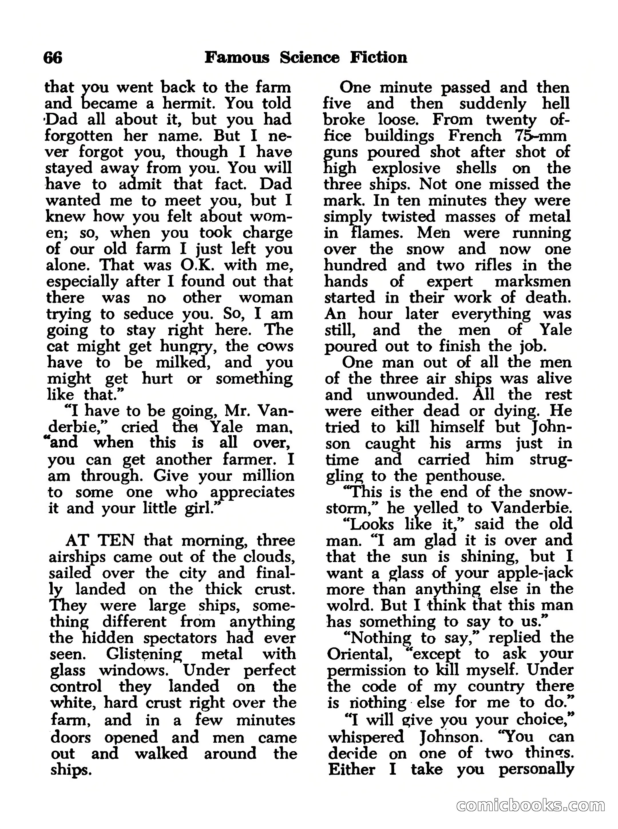 Famous Science Fiction No. 2 — page 66 of 132