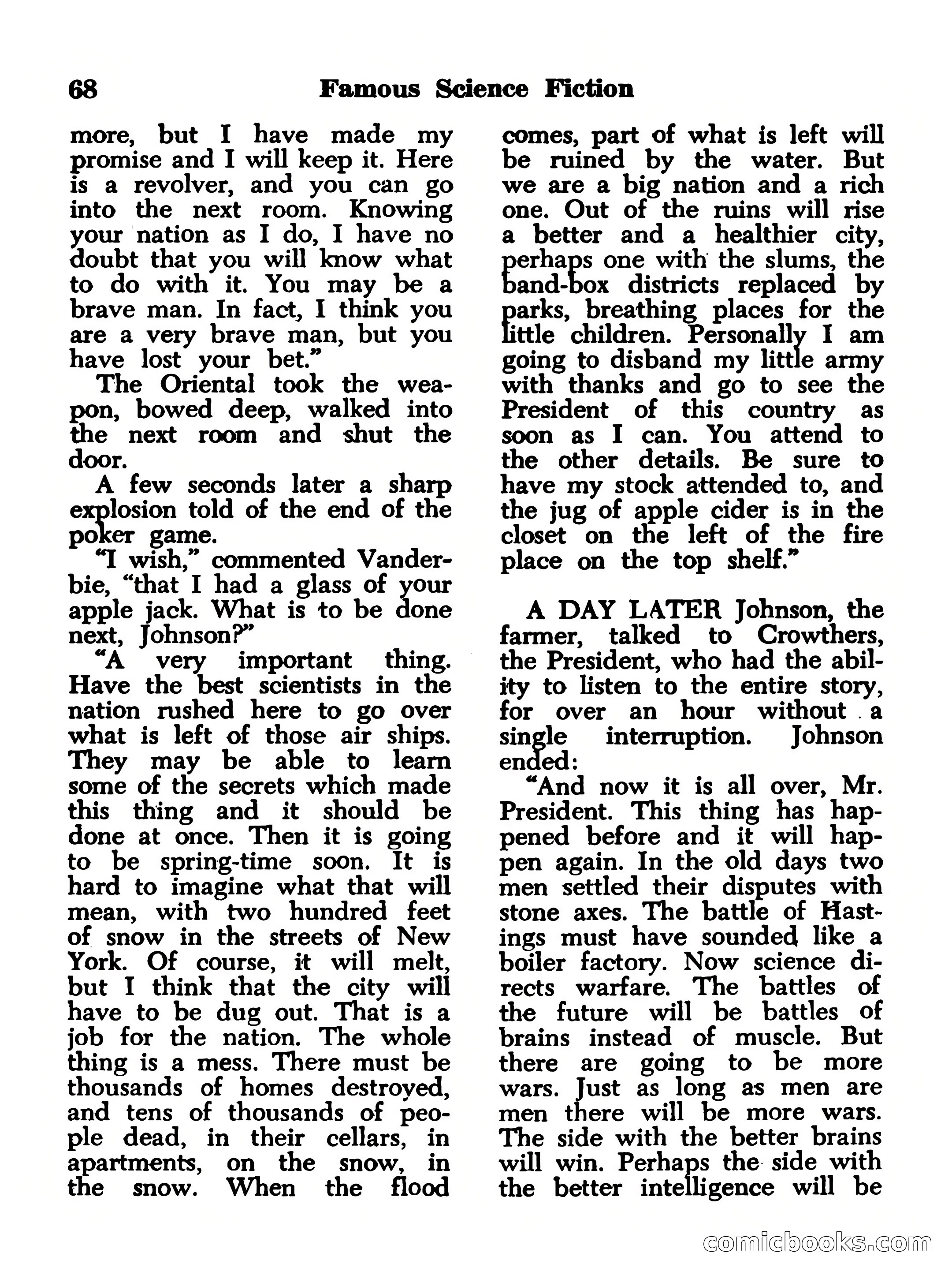 Famous Science Fiction No. 2 — page 68 of 132