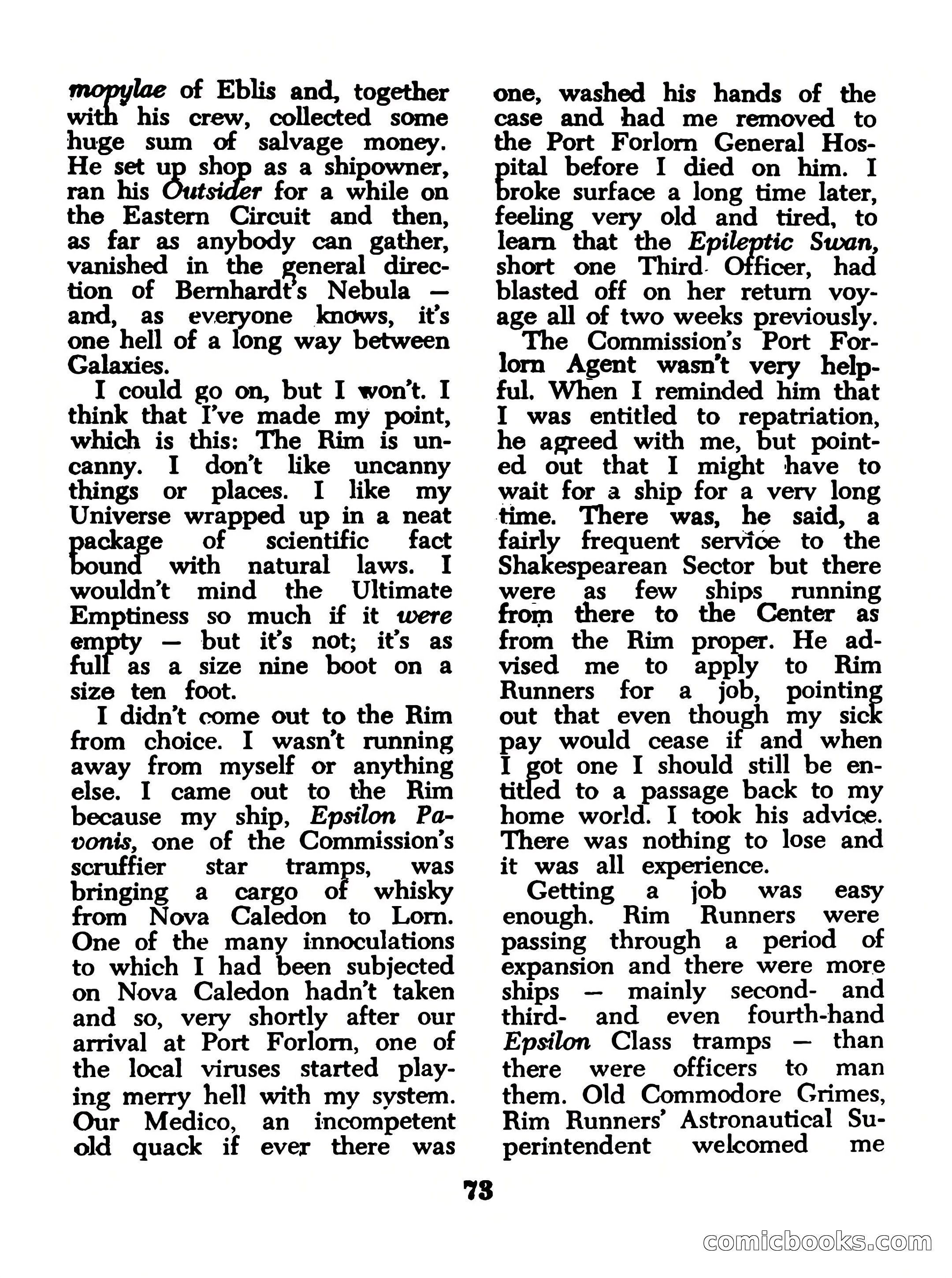 Famous Science Fiction No. 2 — page 73 of 132