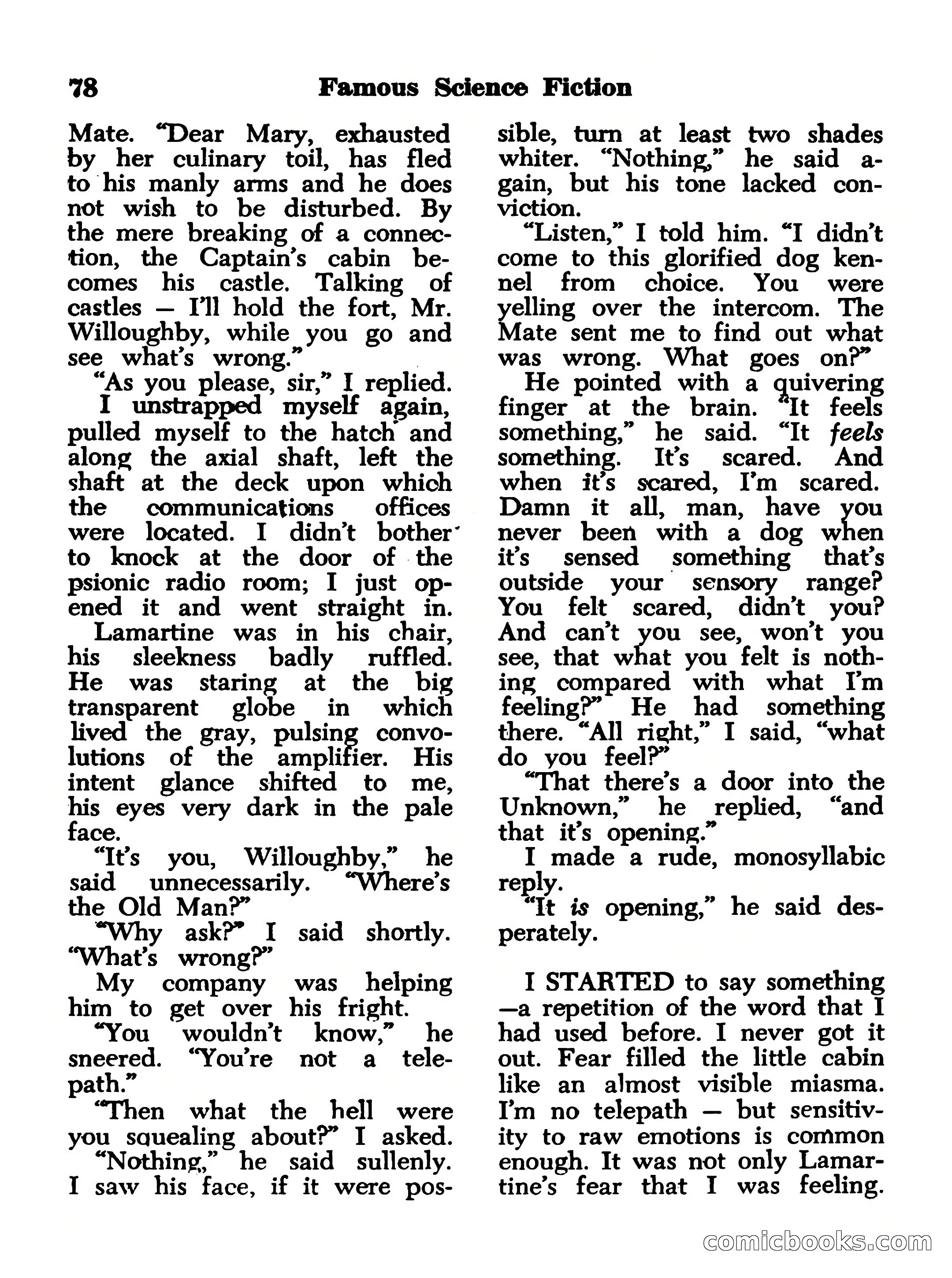 Famous Science Fiction No. 2 — page 78 of 132