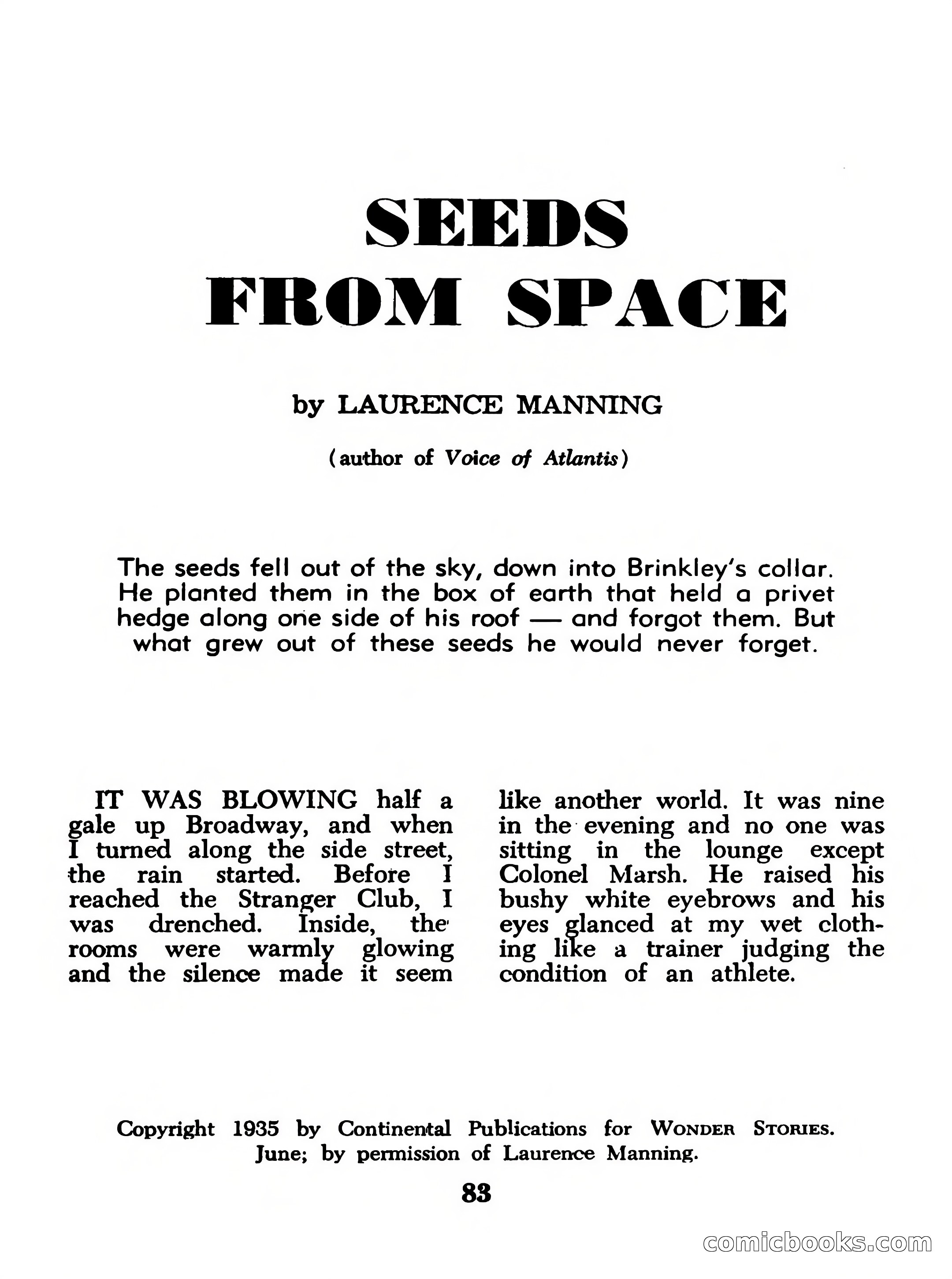 Famous Science Fiction No. 2 — page 83 of 132