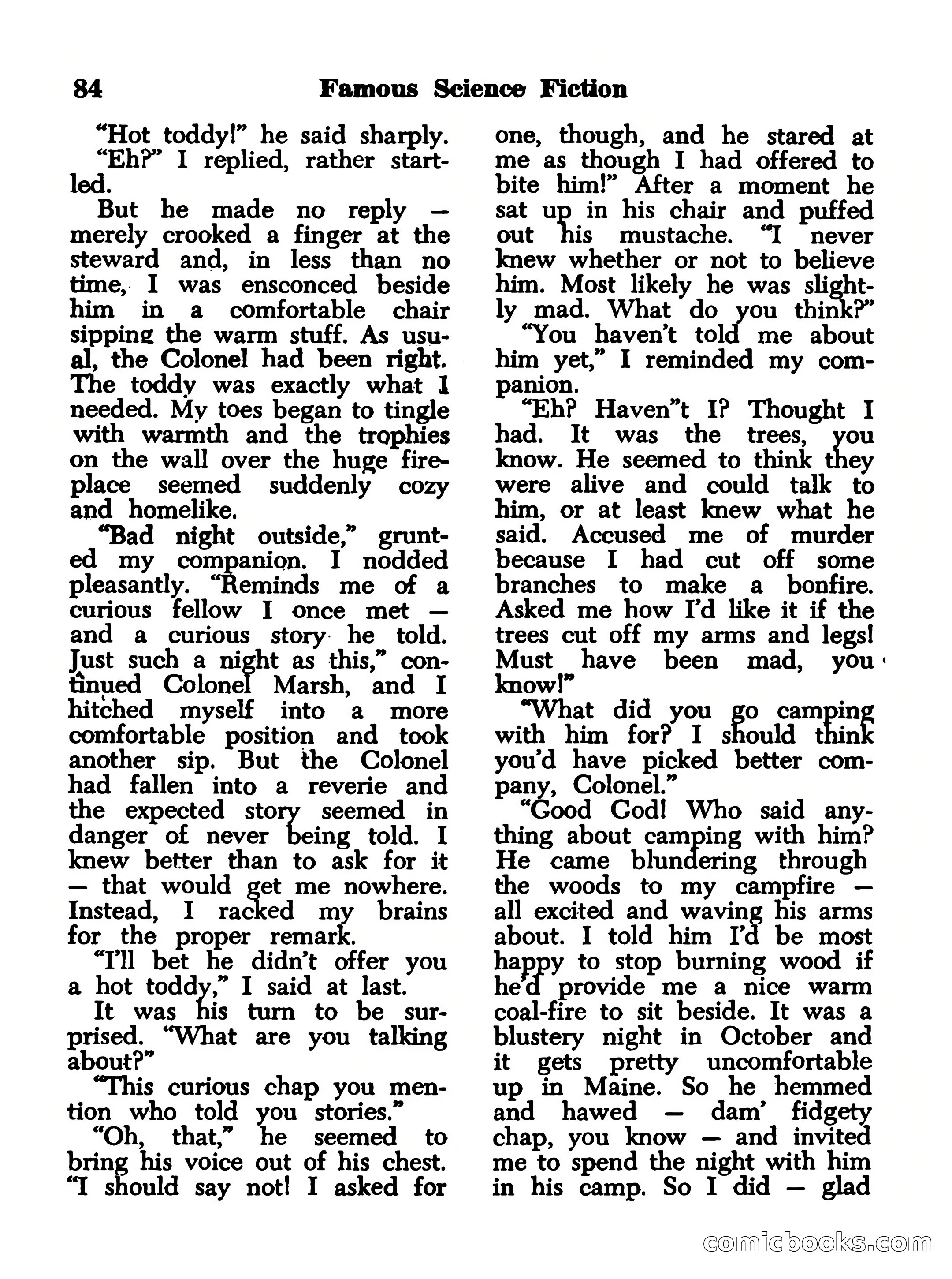 Famous Science Fiction No. 2 — page 84 of 132