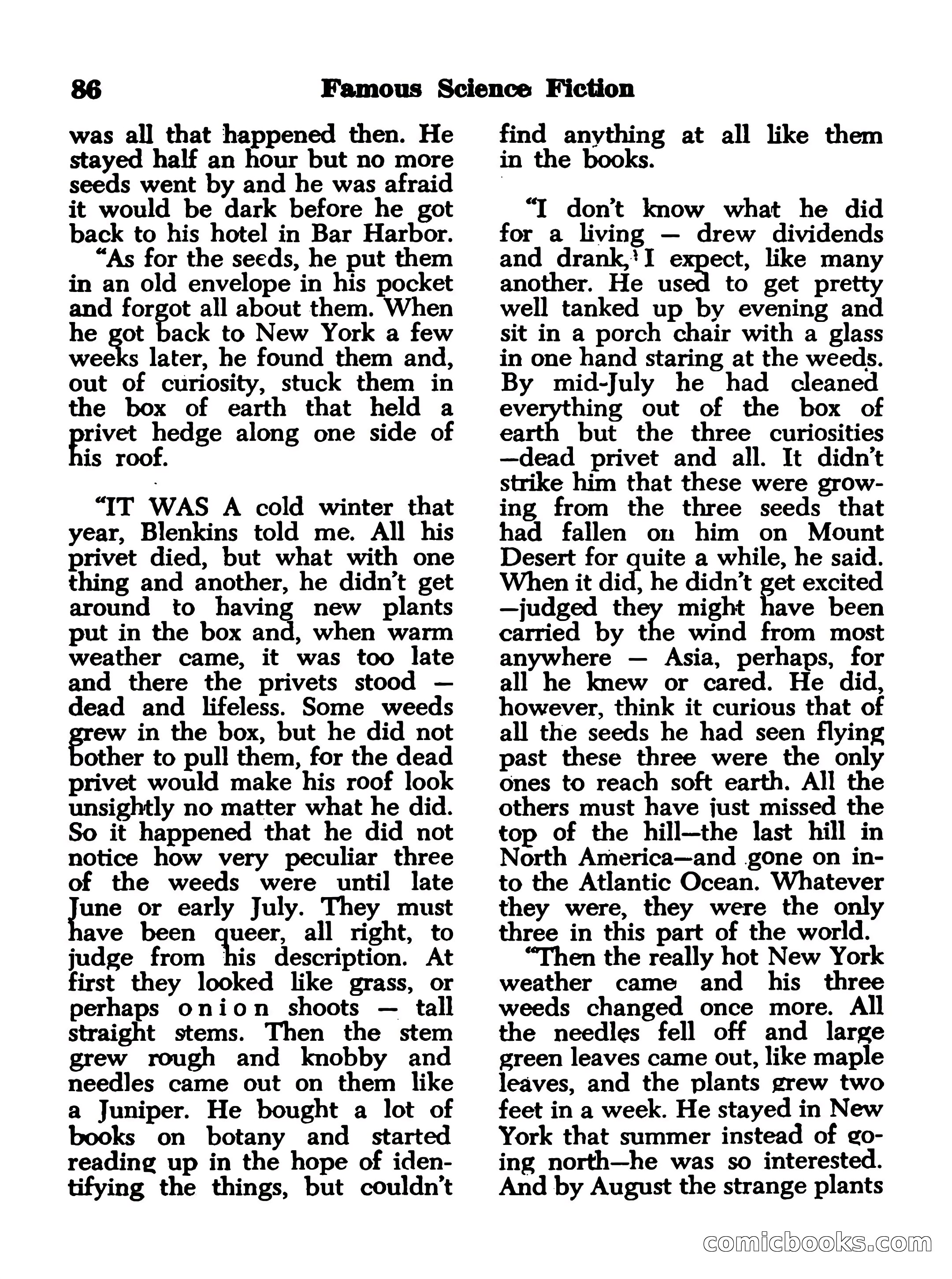 Famous Science Fiction No. 2 — page 86 of 132