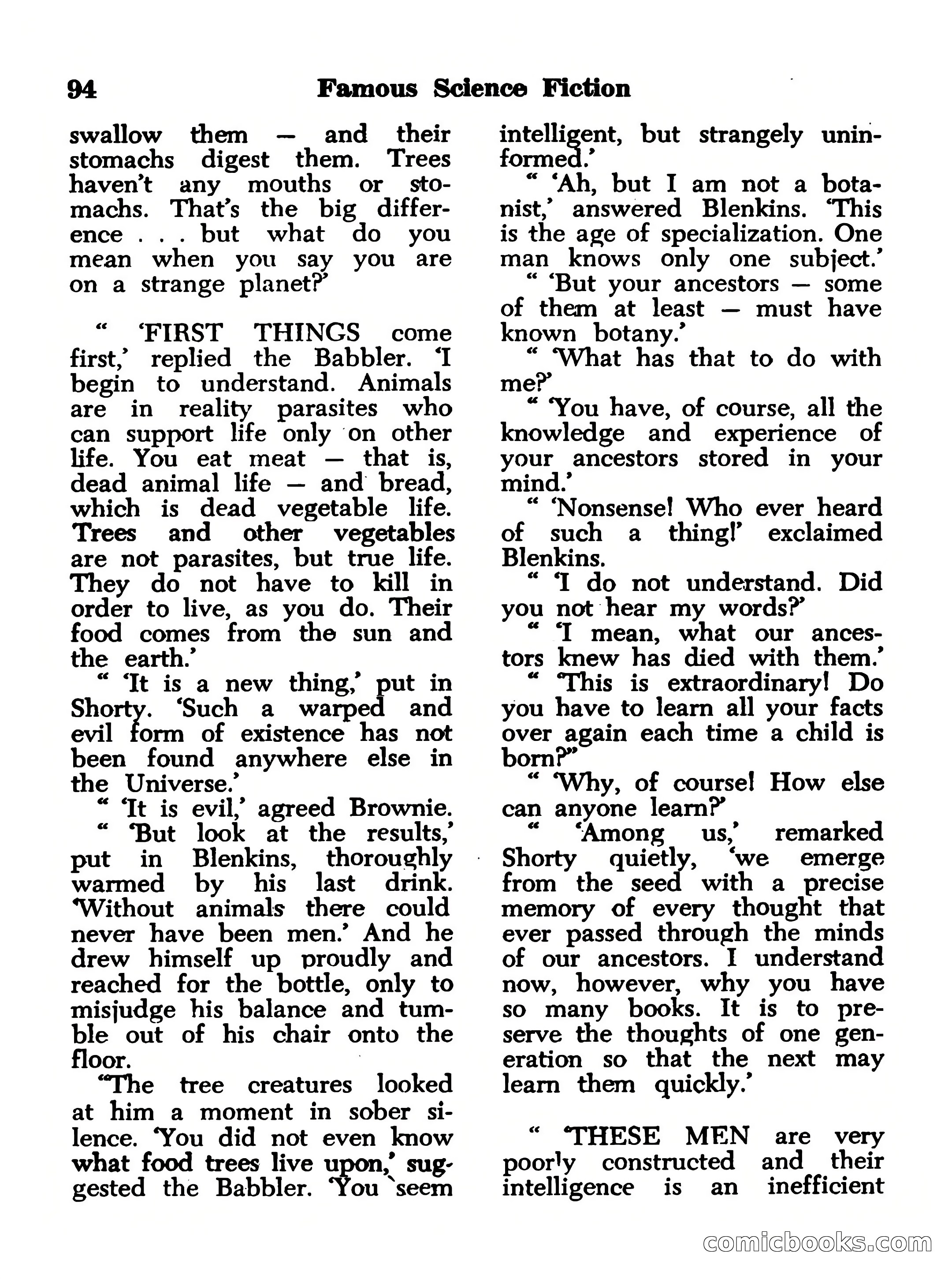 Famous Science Fiction No. 2 — page 94 of 132