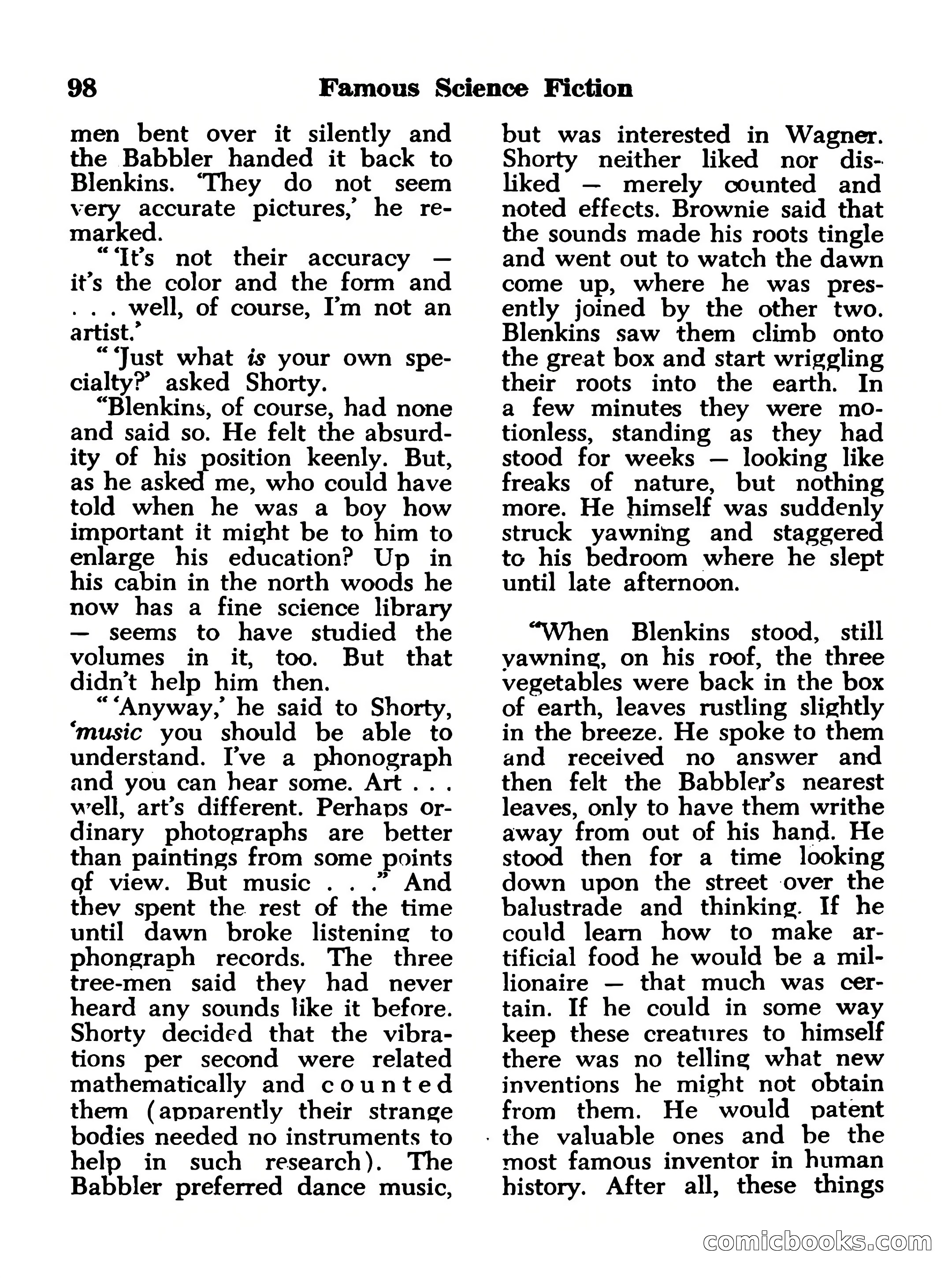 Famous Science Fiction No. 2 — page 98 of 132