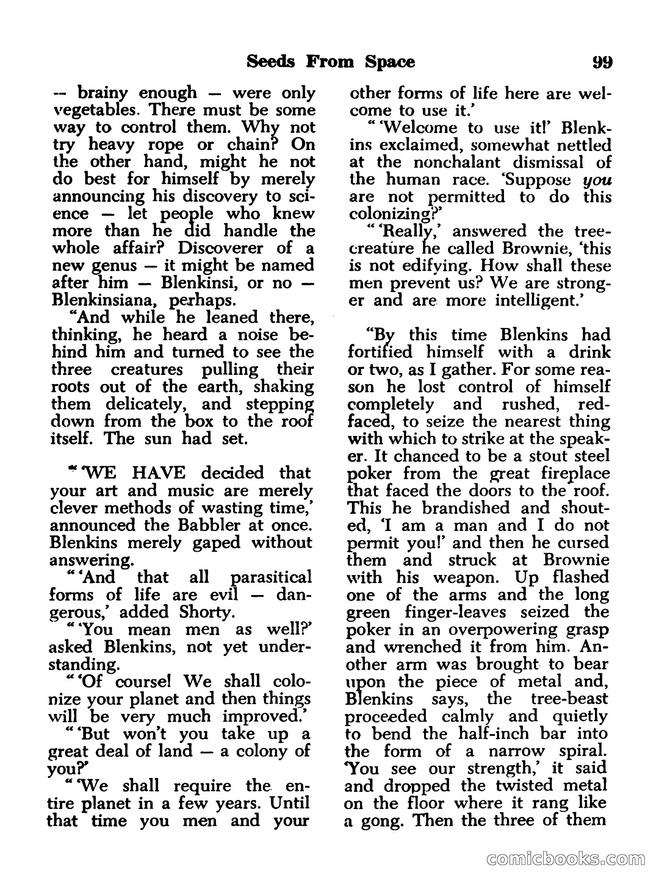 Famous Science Fiction No. 2 — page 99 of 132