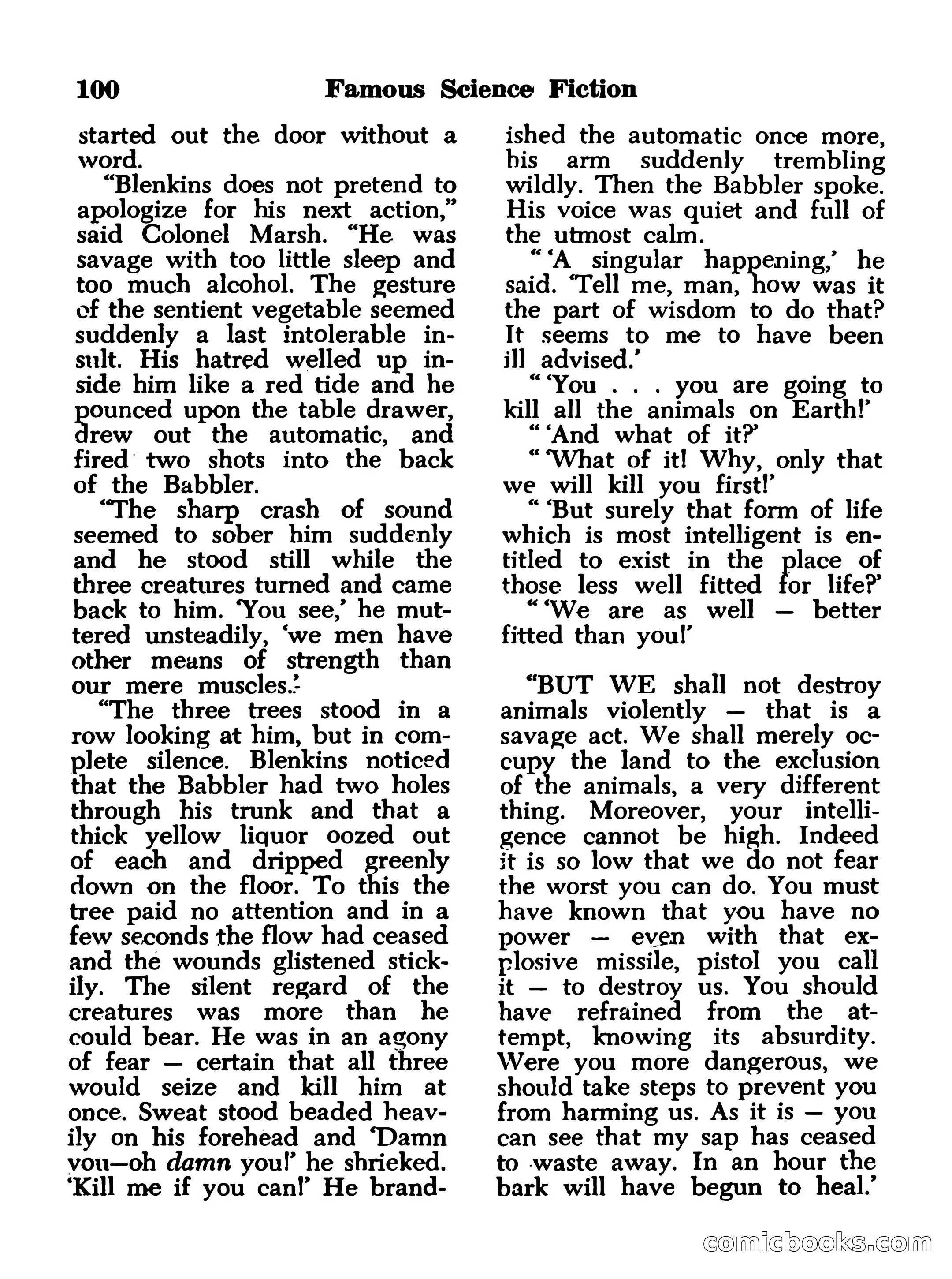 Famous Science Fiction No. 2 — page 100 of 132