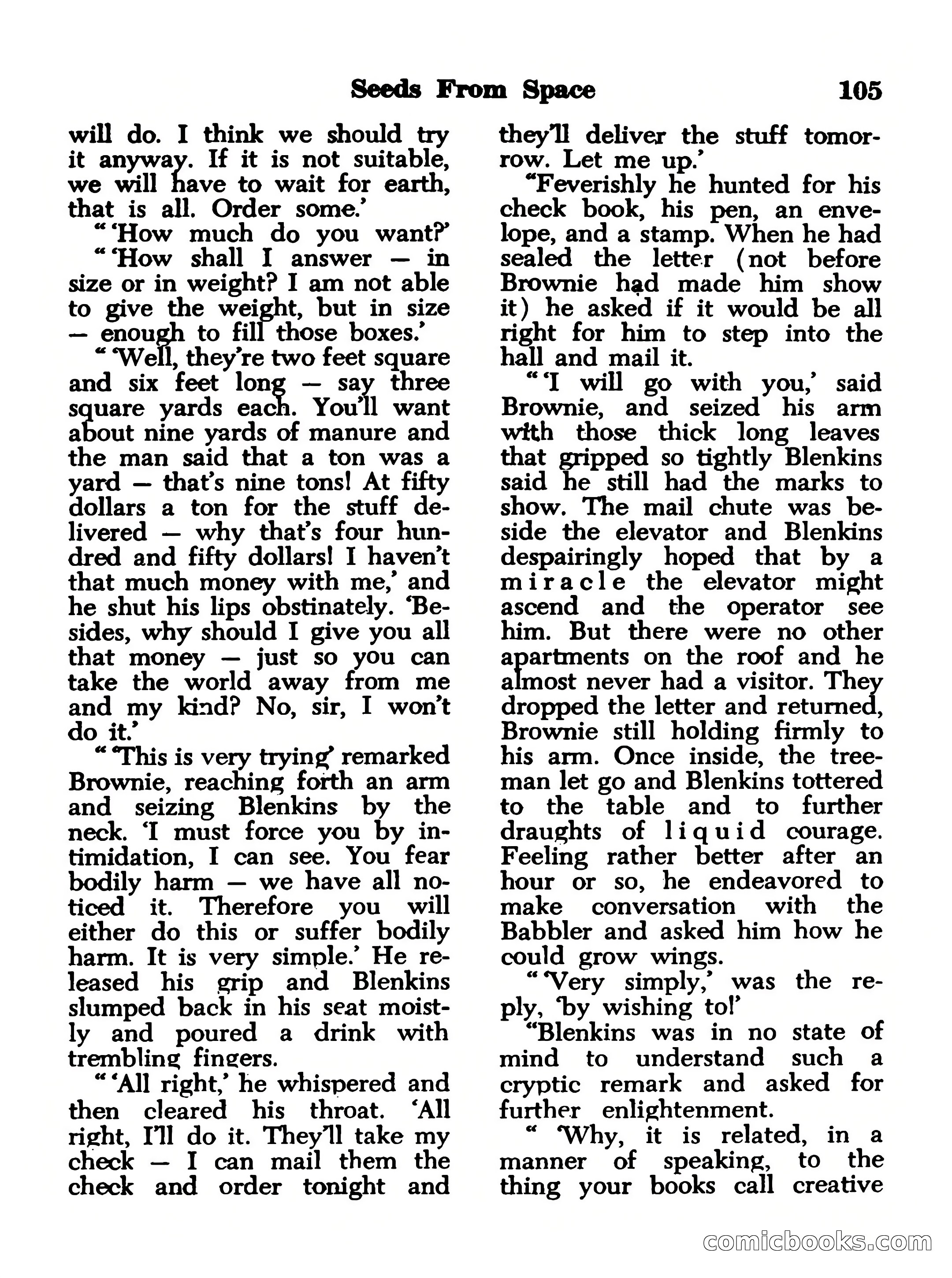 Famous Science Fiction No. 2 — page 105 of 132