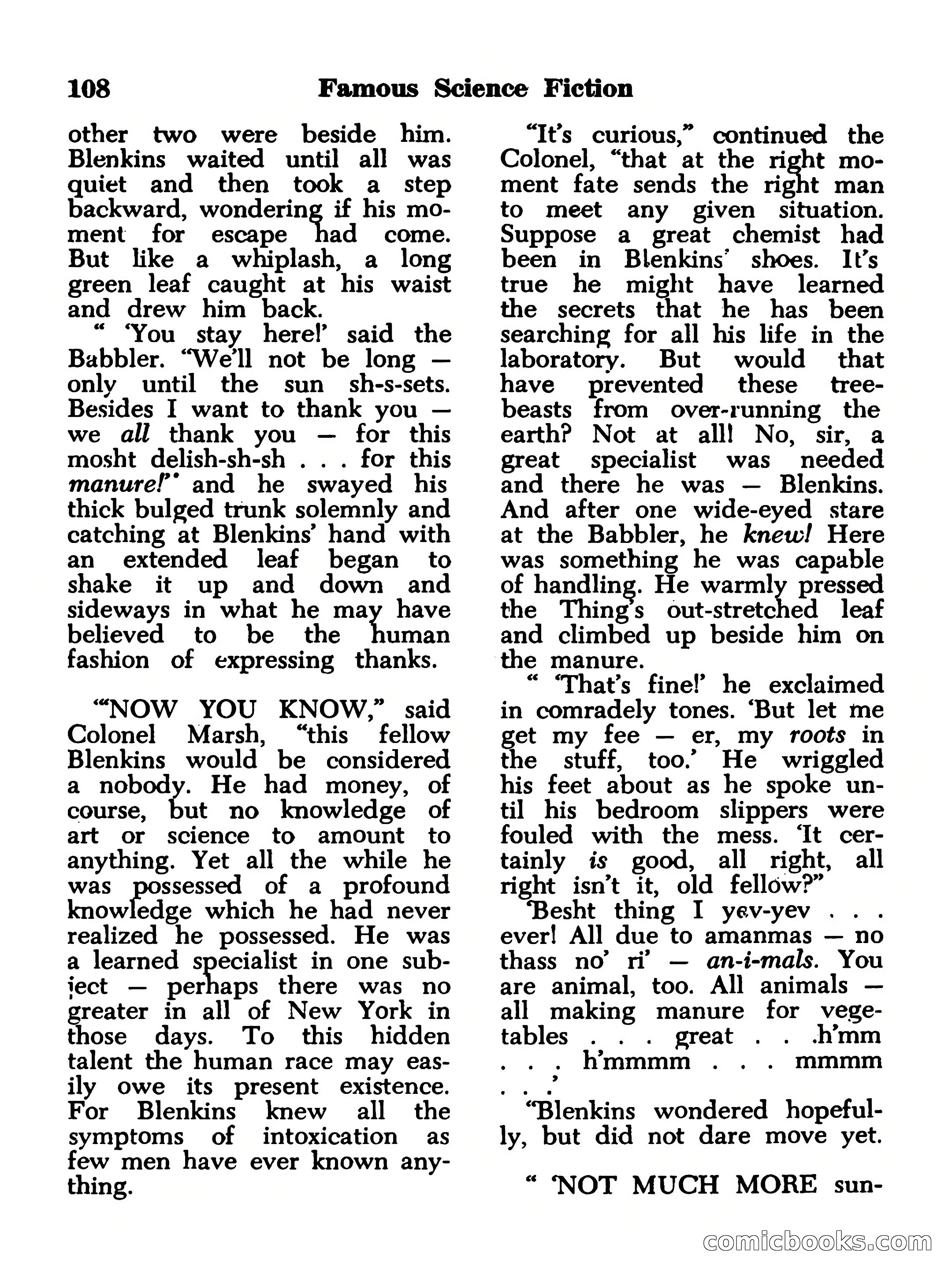Famous Science Fiction No. 2 — page 108 of 132