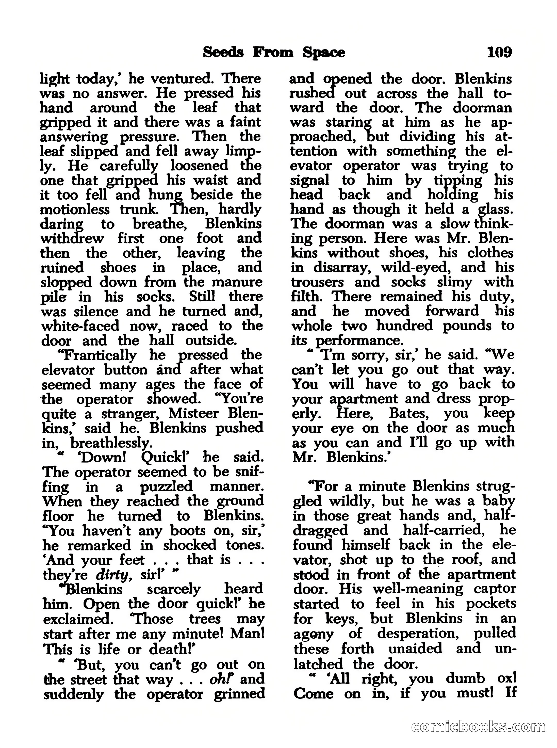 Famous Science Fiction No. 2 — page 109 of 132