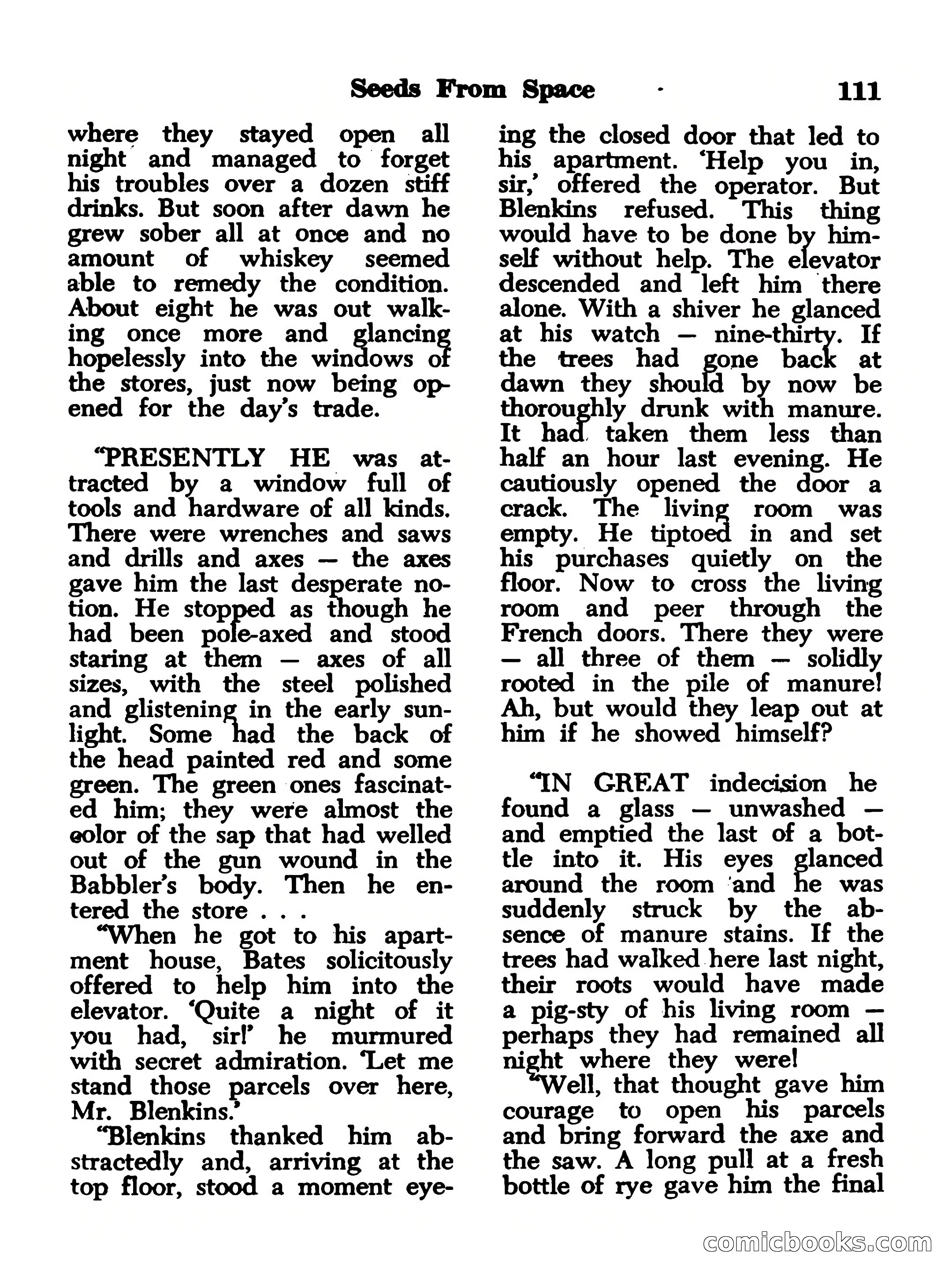 Famous Science Fiction No. 2 — page 111 of 132