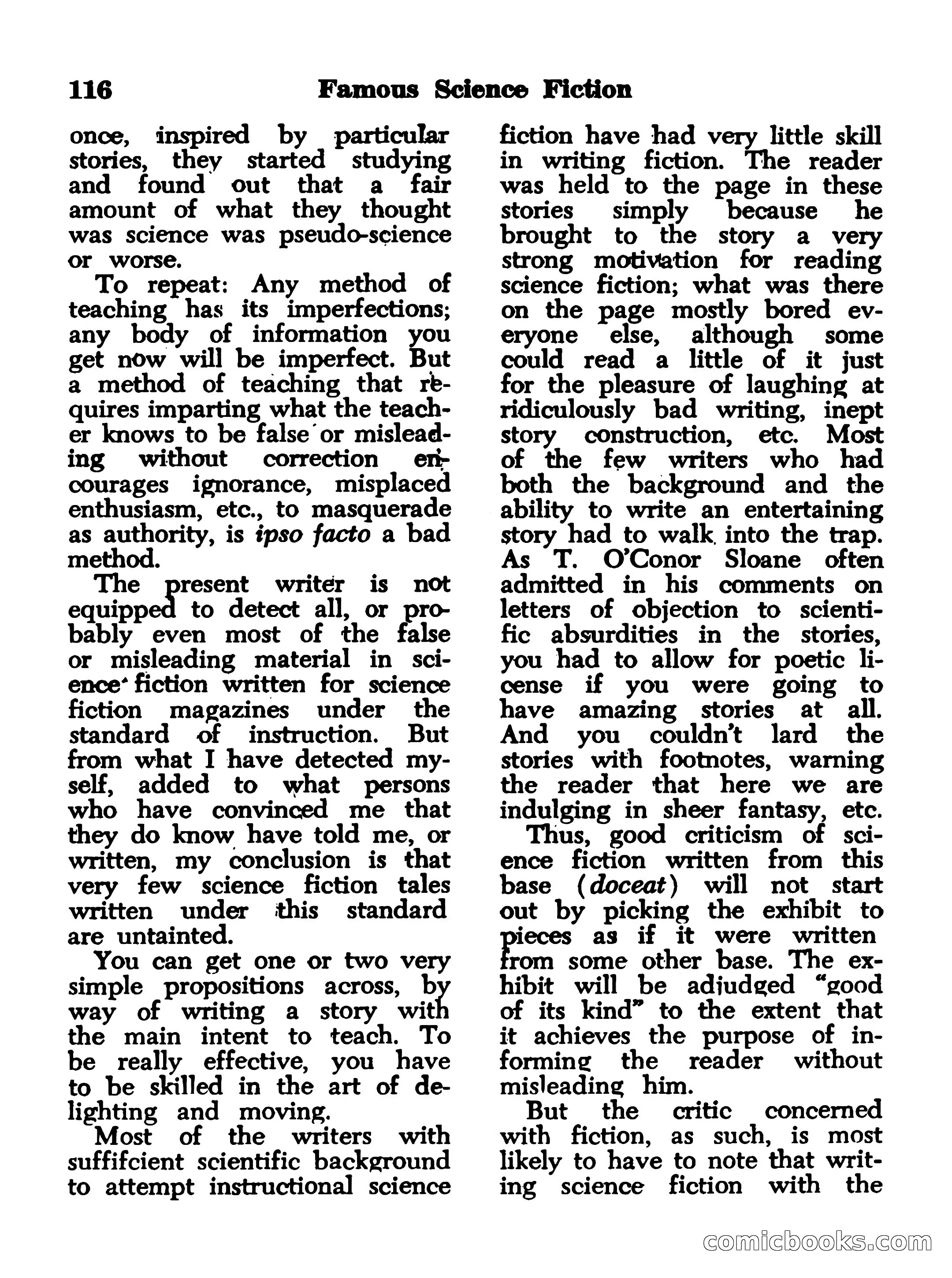 Famous Science Fiction No. 2 — page 116 of 132