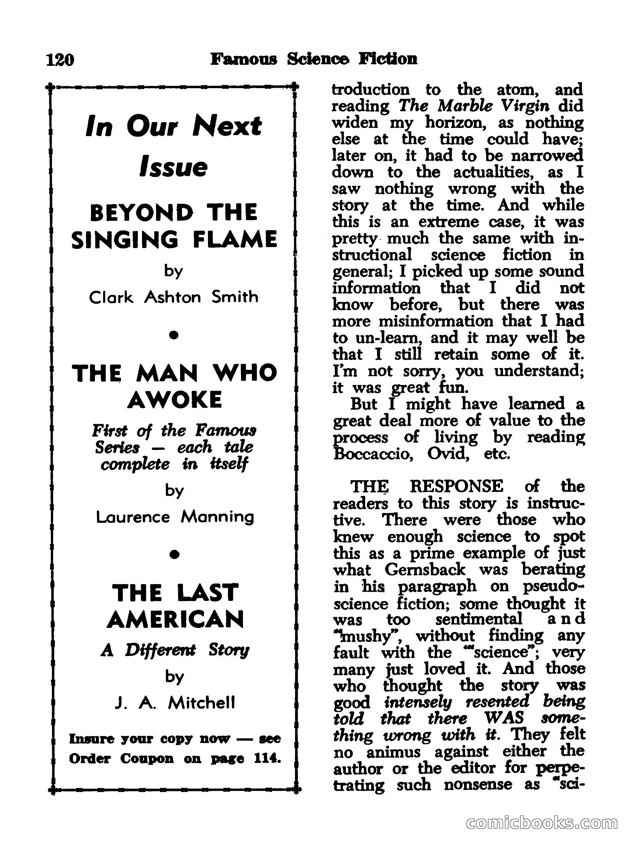Famous Science Fiction No. 2 — page 120 of 132