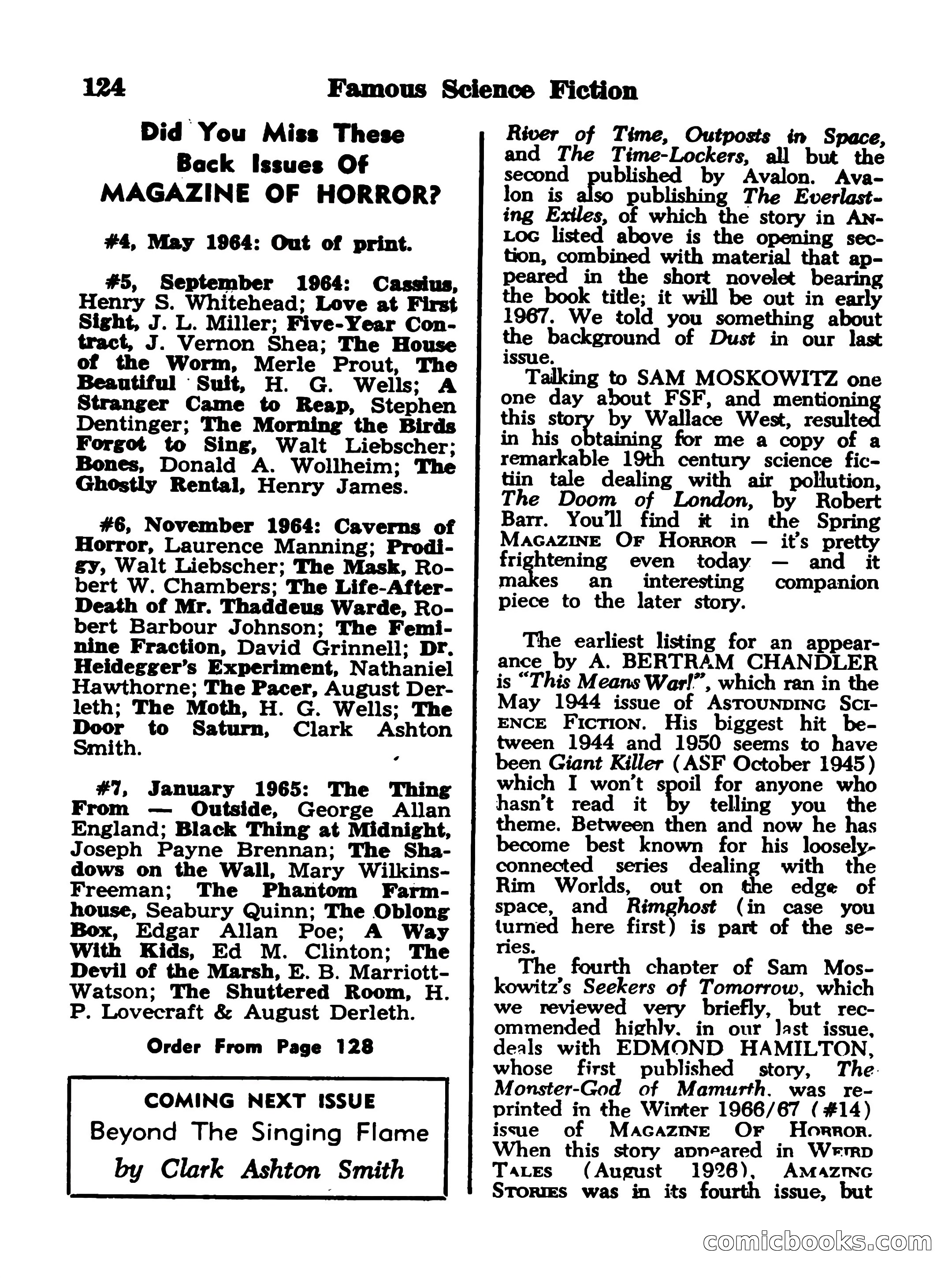 Famous Science Fiction No. 2 — page 124 of 132