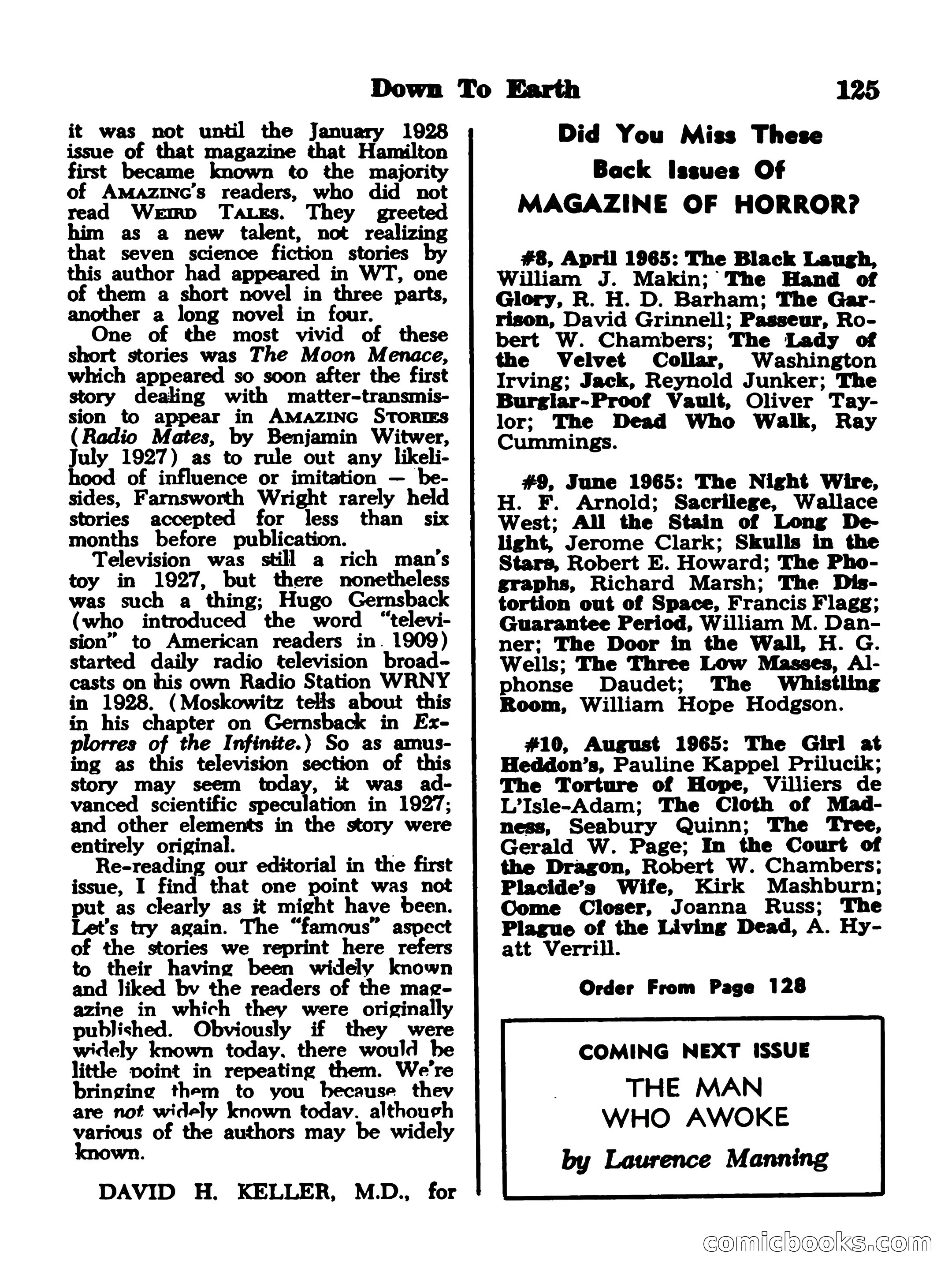 Famous Science Fiction No. 2 — page 125 of 132
