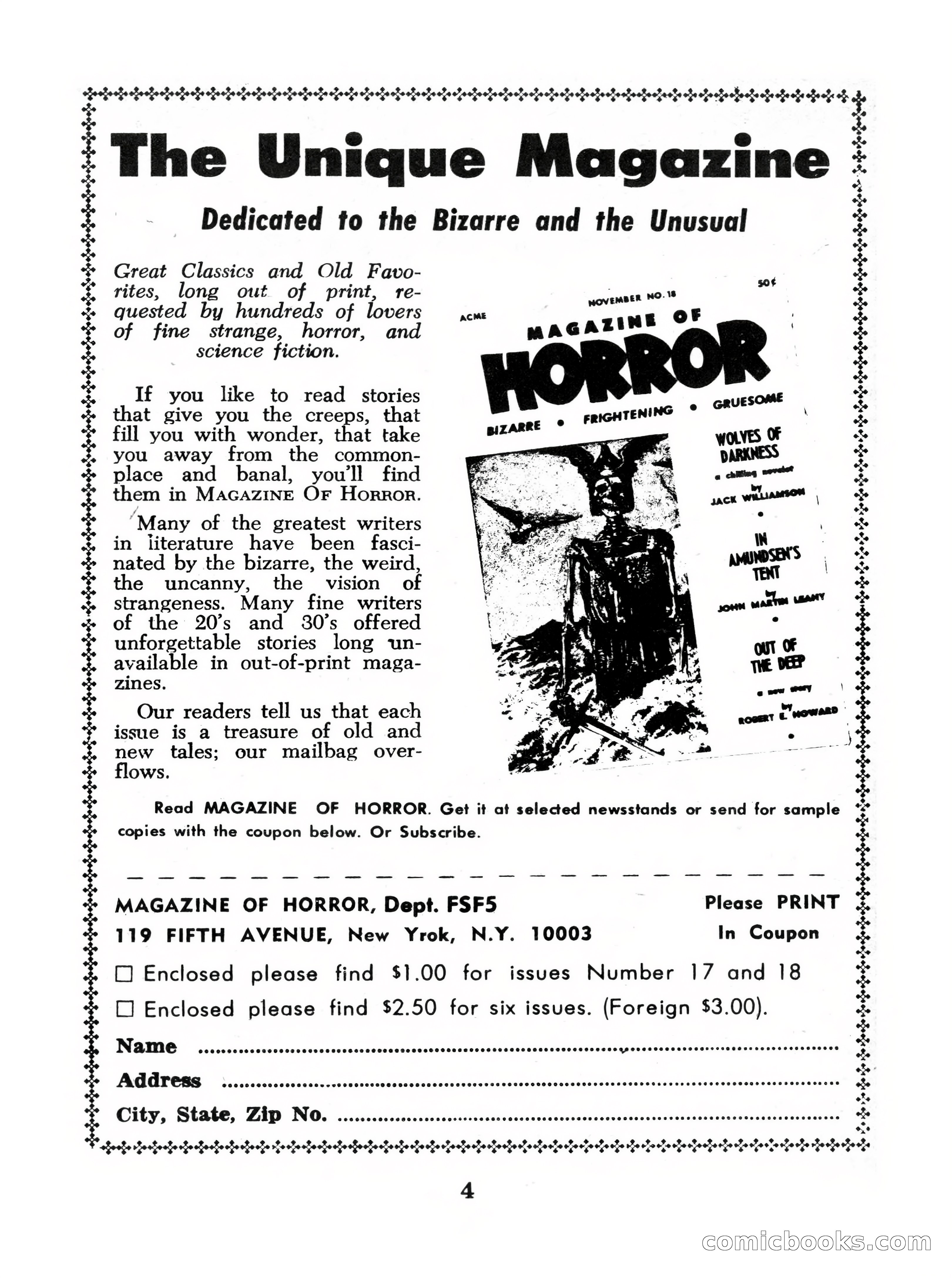 Famous Science Fiction No. 5 — page 4 of 132
