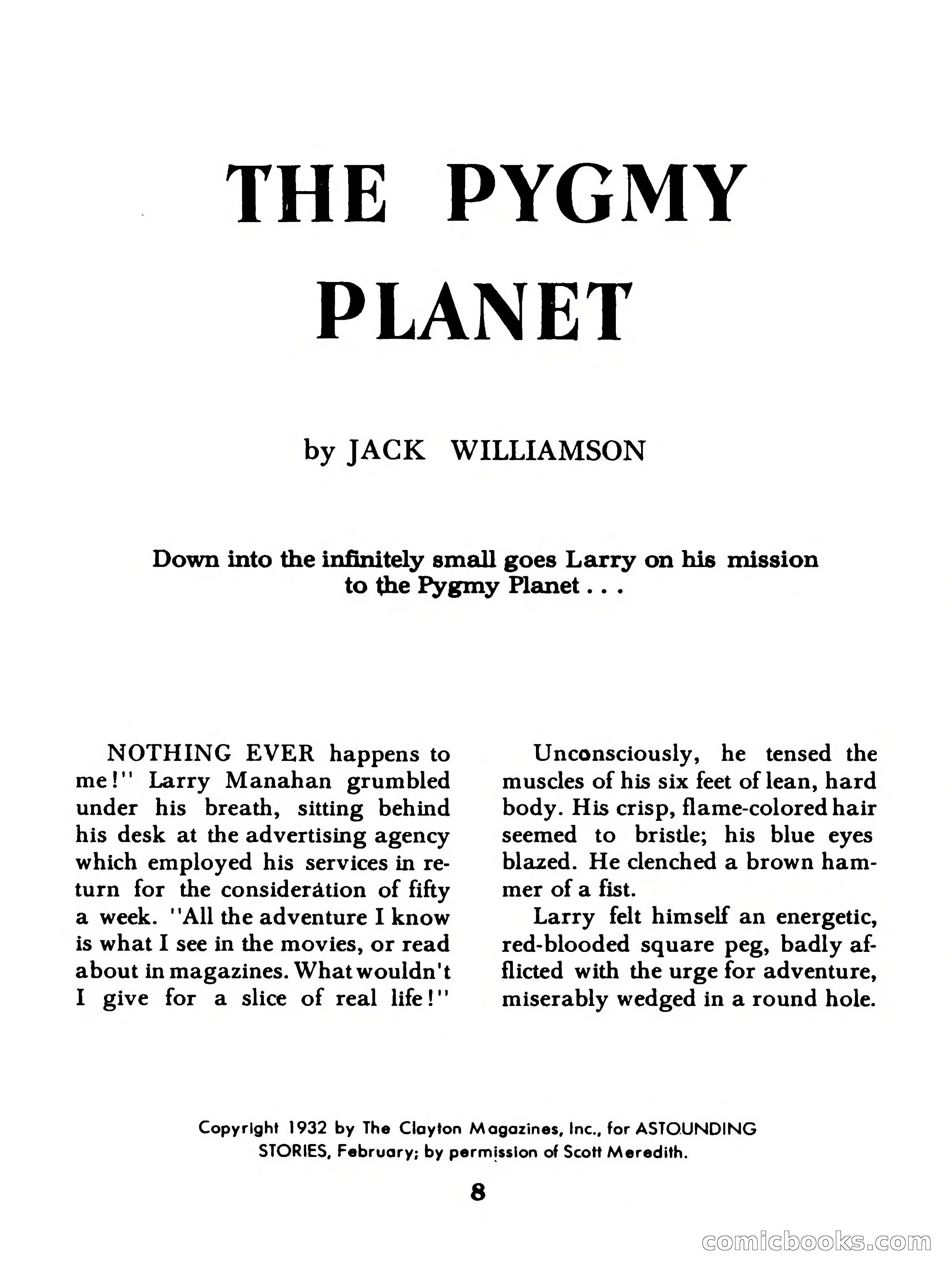 Famous Science Fiction No. 5 — page 8 of 132