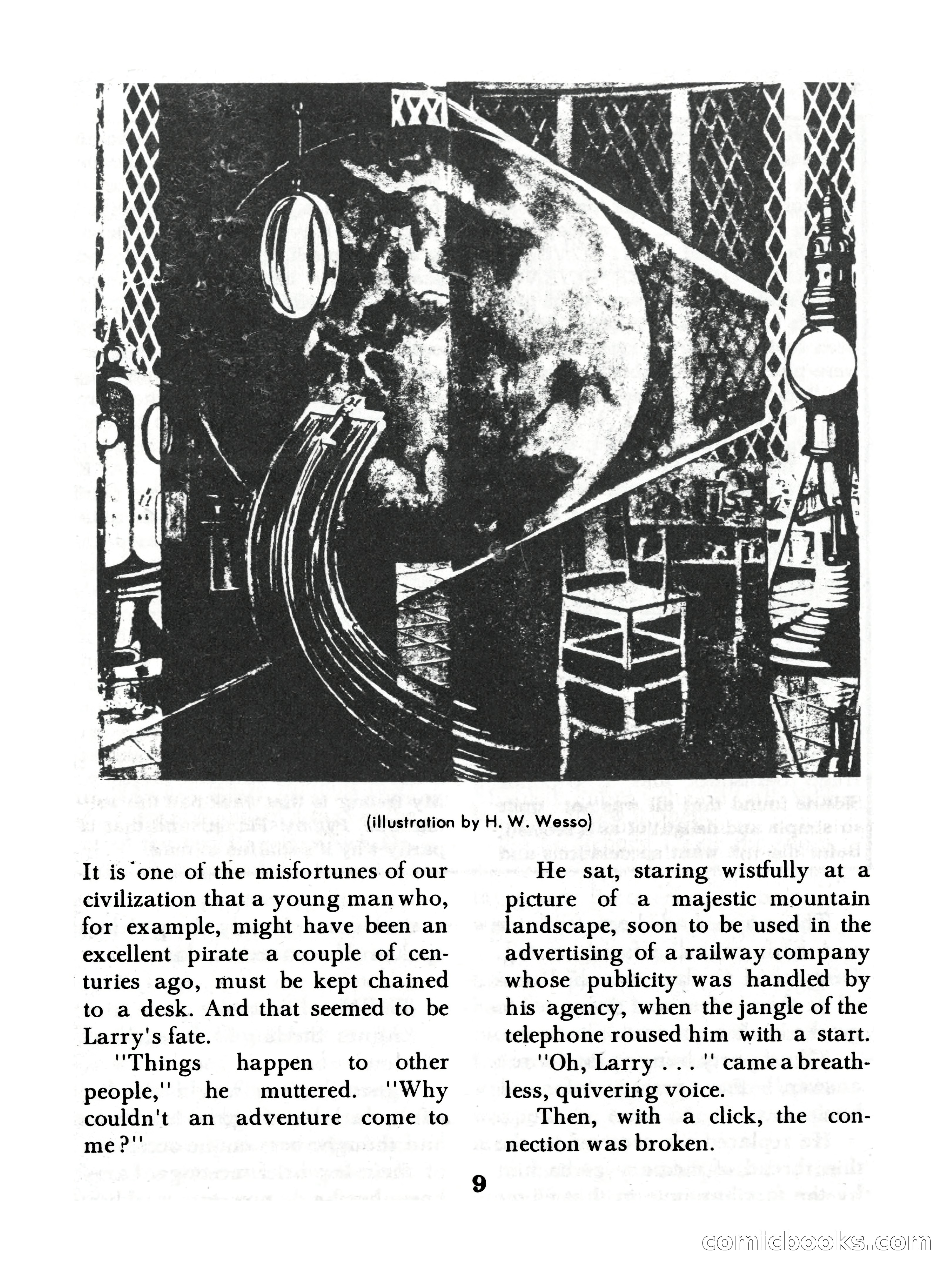 Famous Science Fiction No. 5 — page 9 of 132