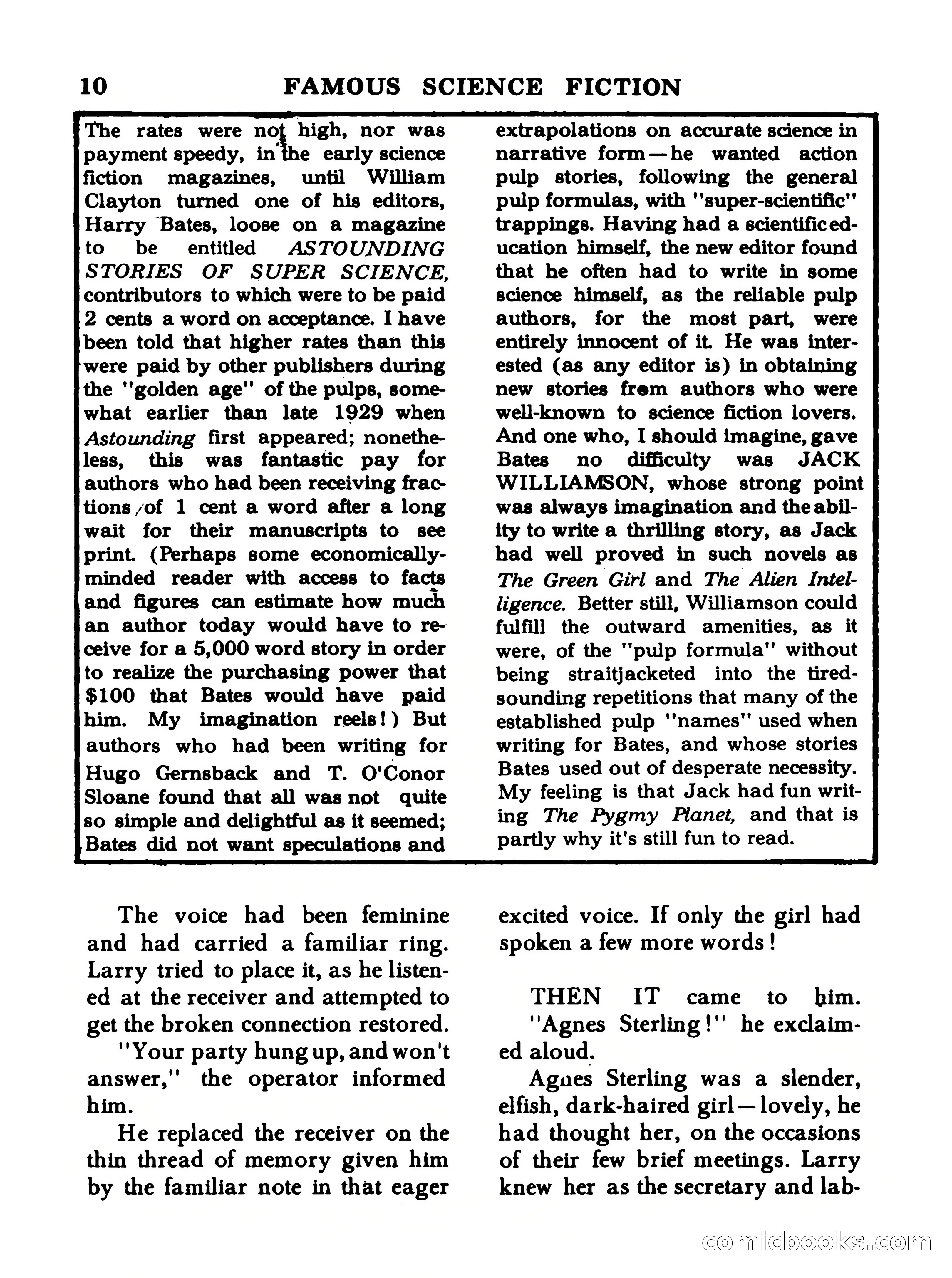 Famous Science Fiction No. 5 — page 10 of 132