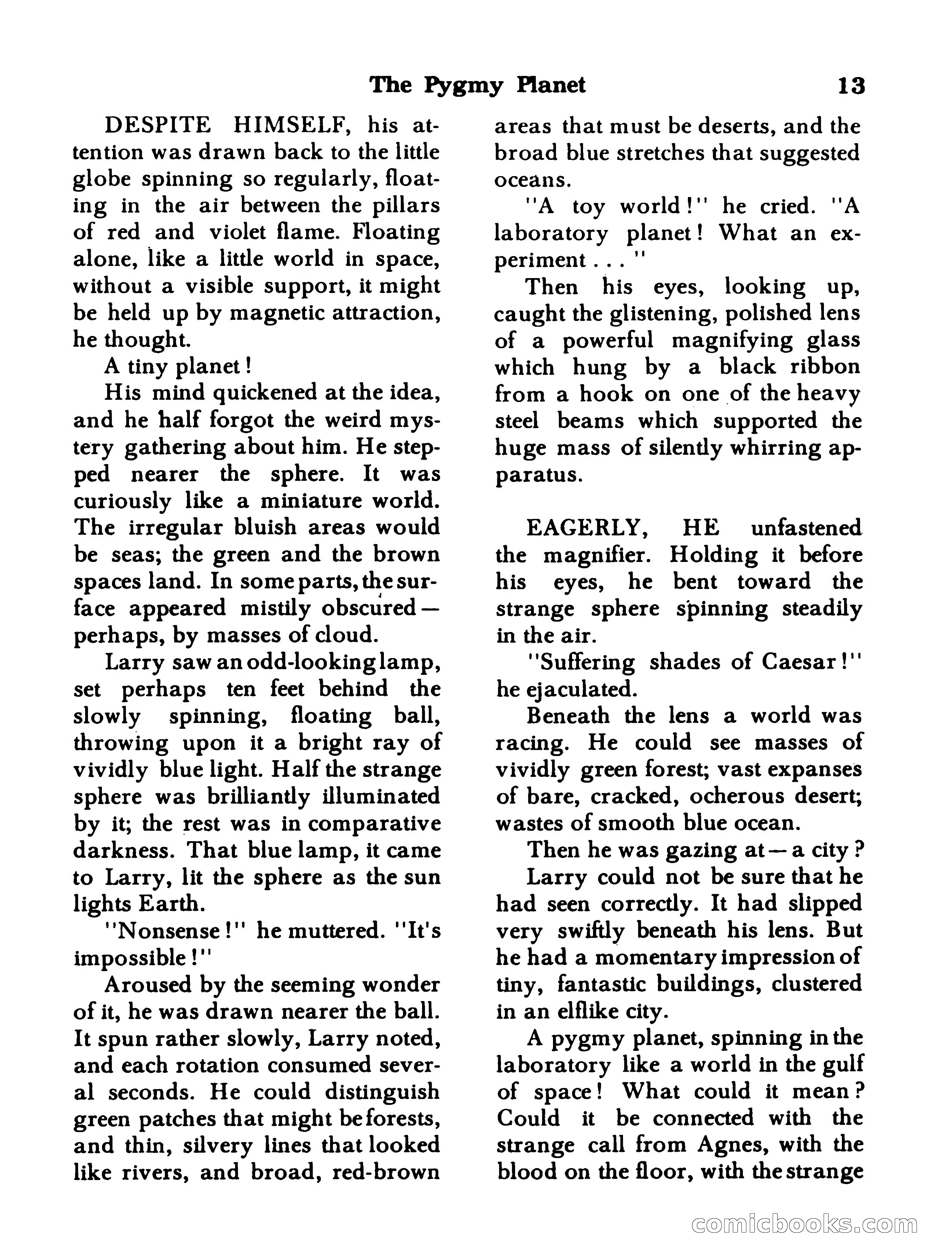 Famous Science Fiction No. 5 — page 13 of 132
