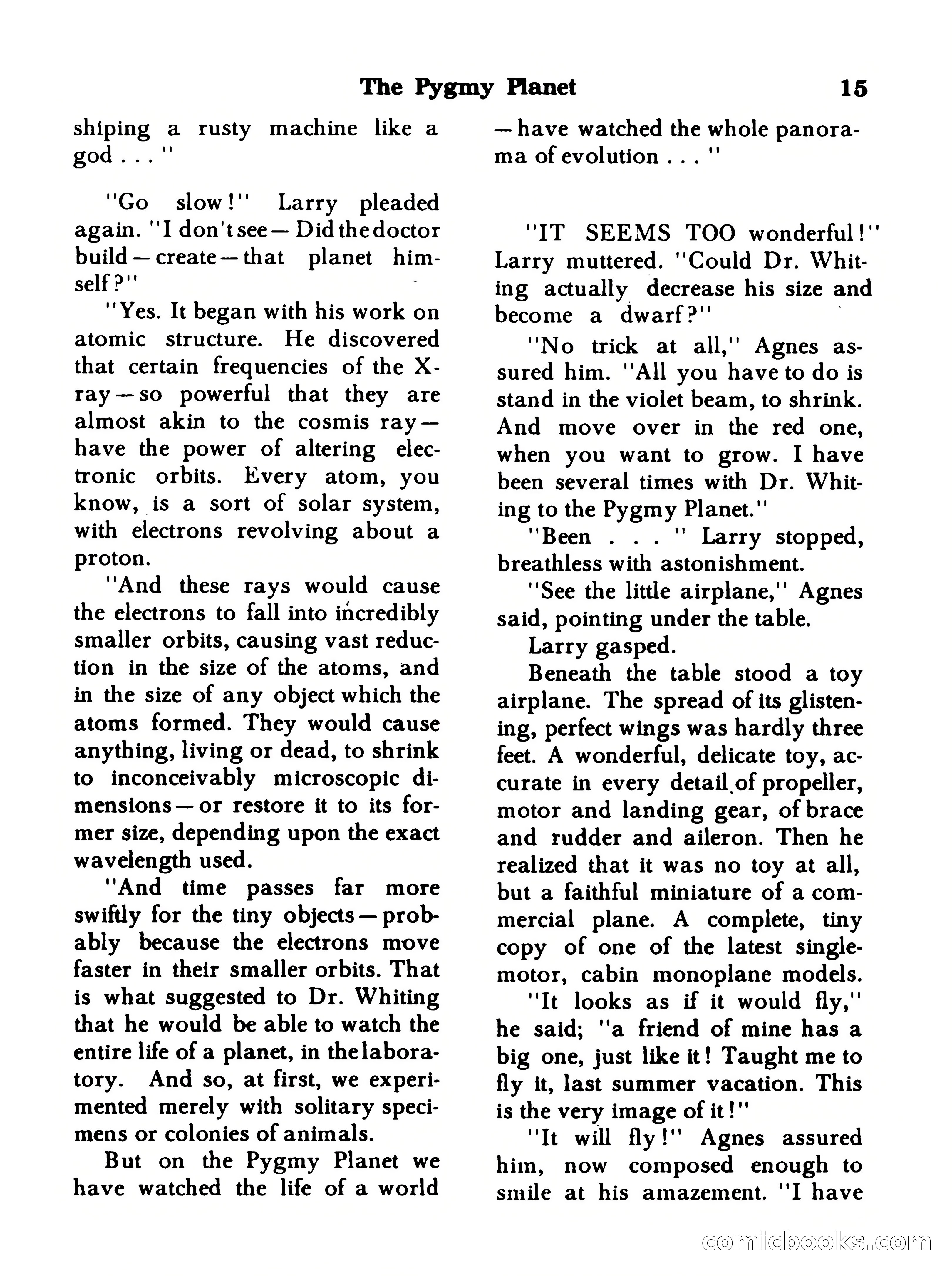 Famous Science Fiction No. 5 — page 15 of 132
