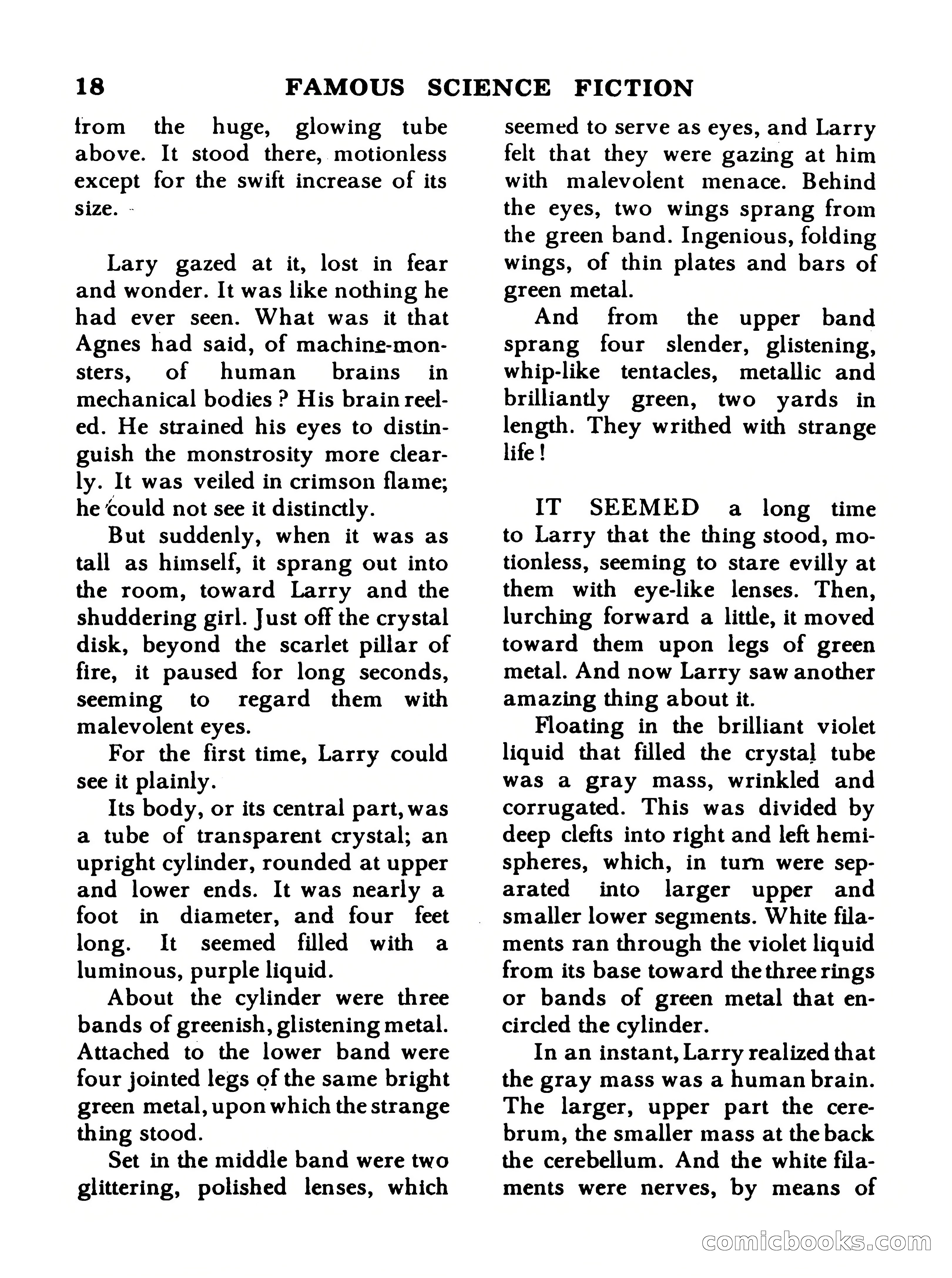Famous Science Fiction No. 5 — page 18 of 132