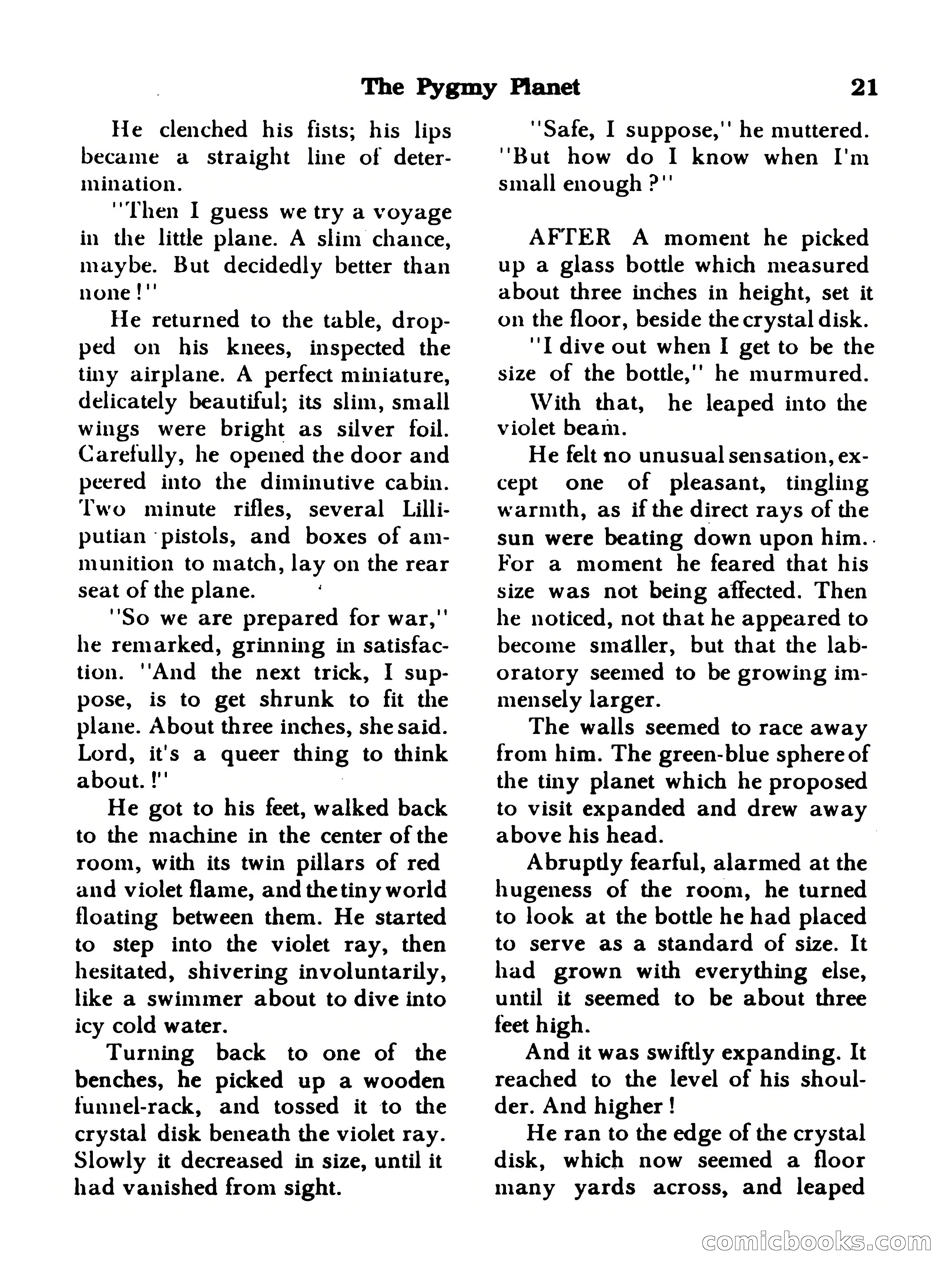 Famous Science Fiction No. 5 — page 21 of 132