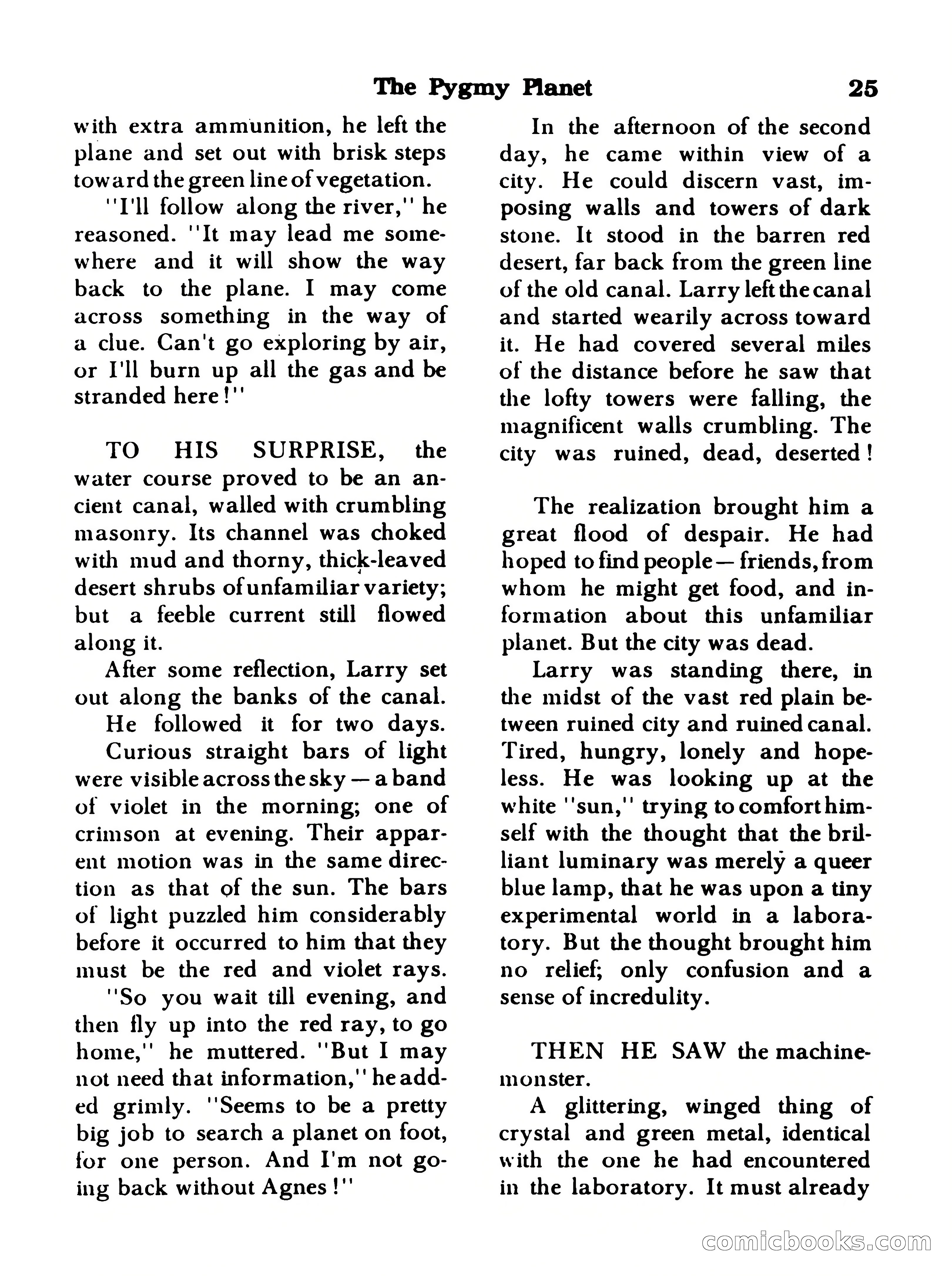 Famous Science Fiction No. 5 — page 25 of 132