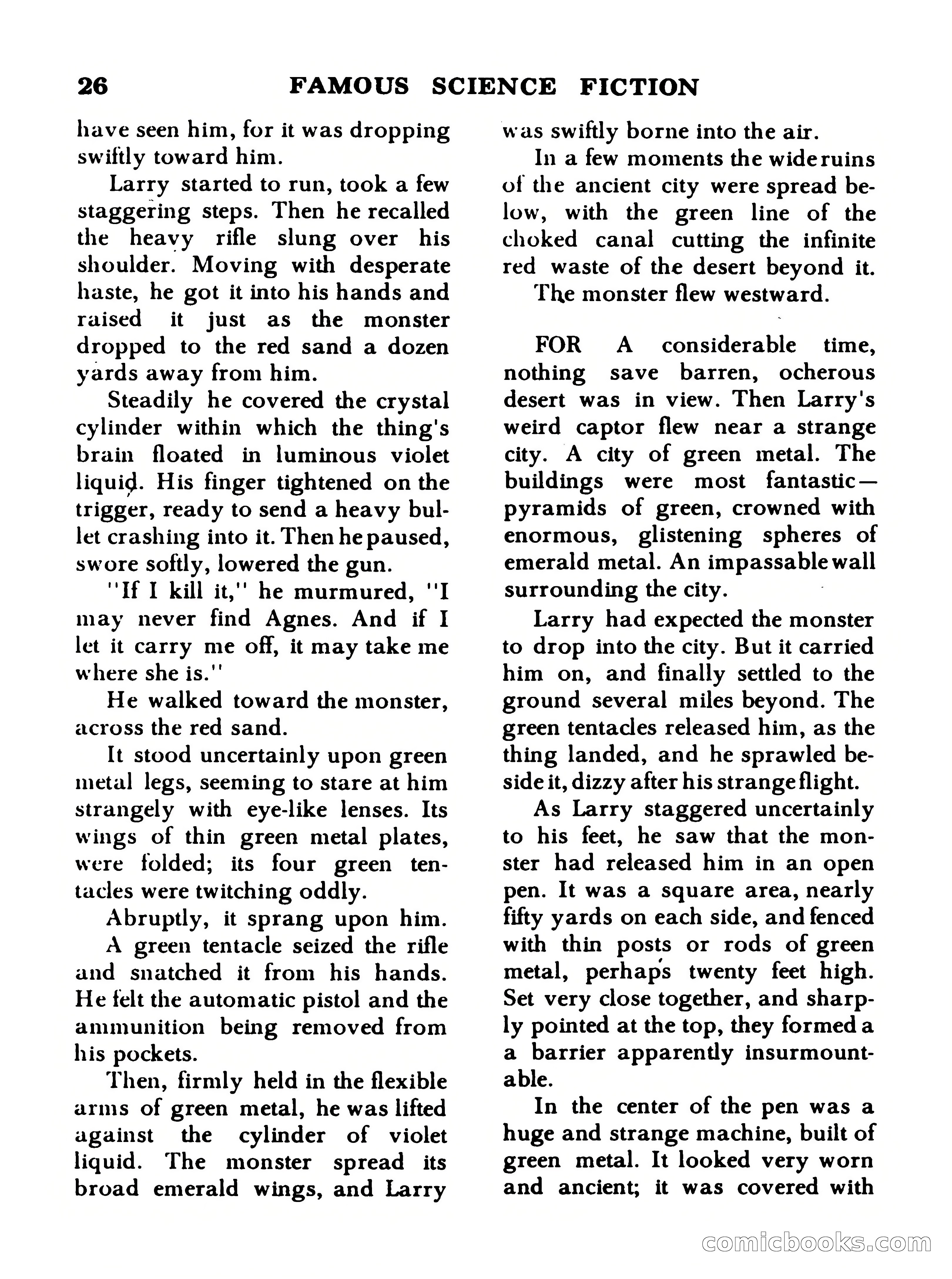 Famous Science Fiction No. 5 — page 26 of 132
