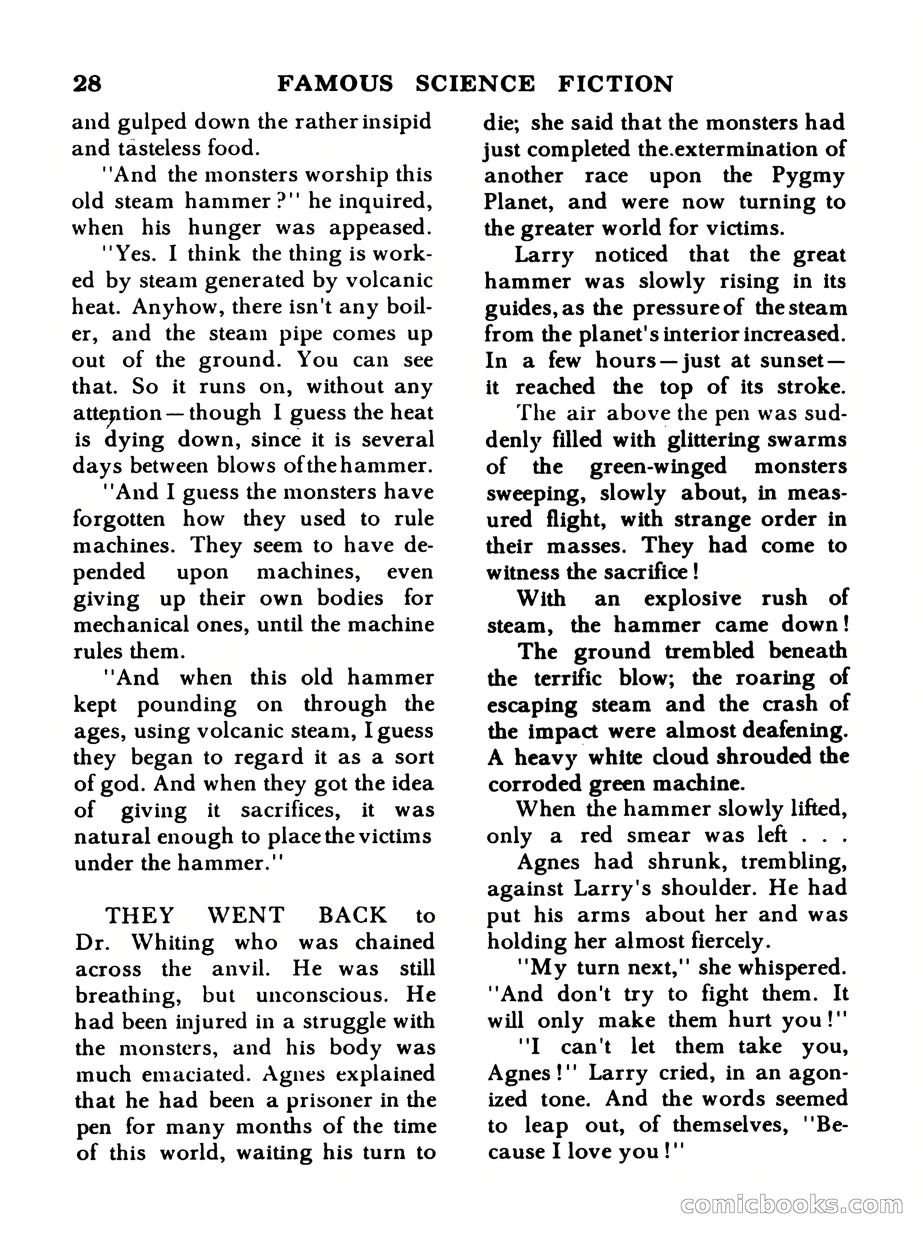 Famous Science Fiction No. 5 — page 28 of 132