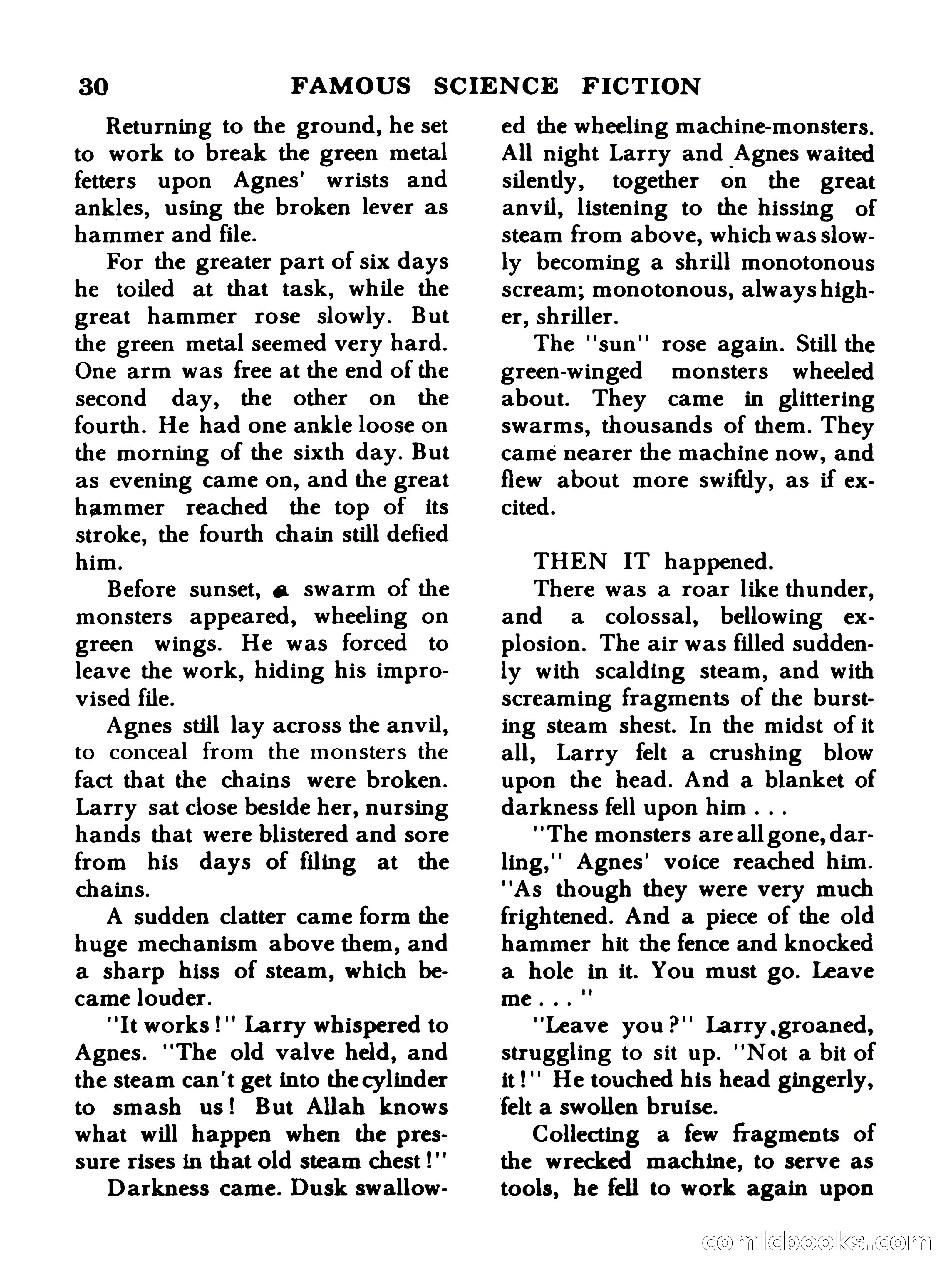 Famous Science Fiction No. 5 — page 30 of 132