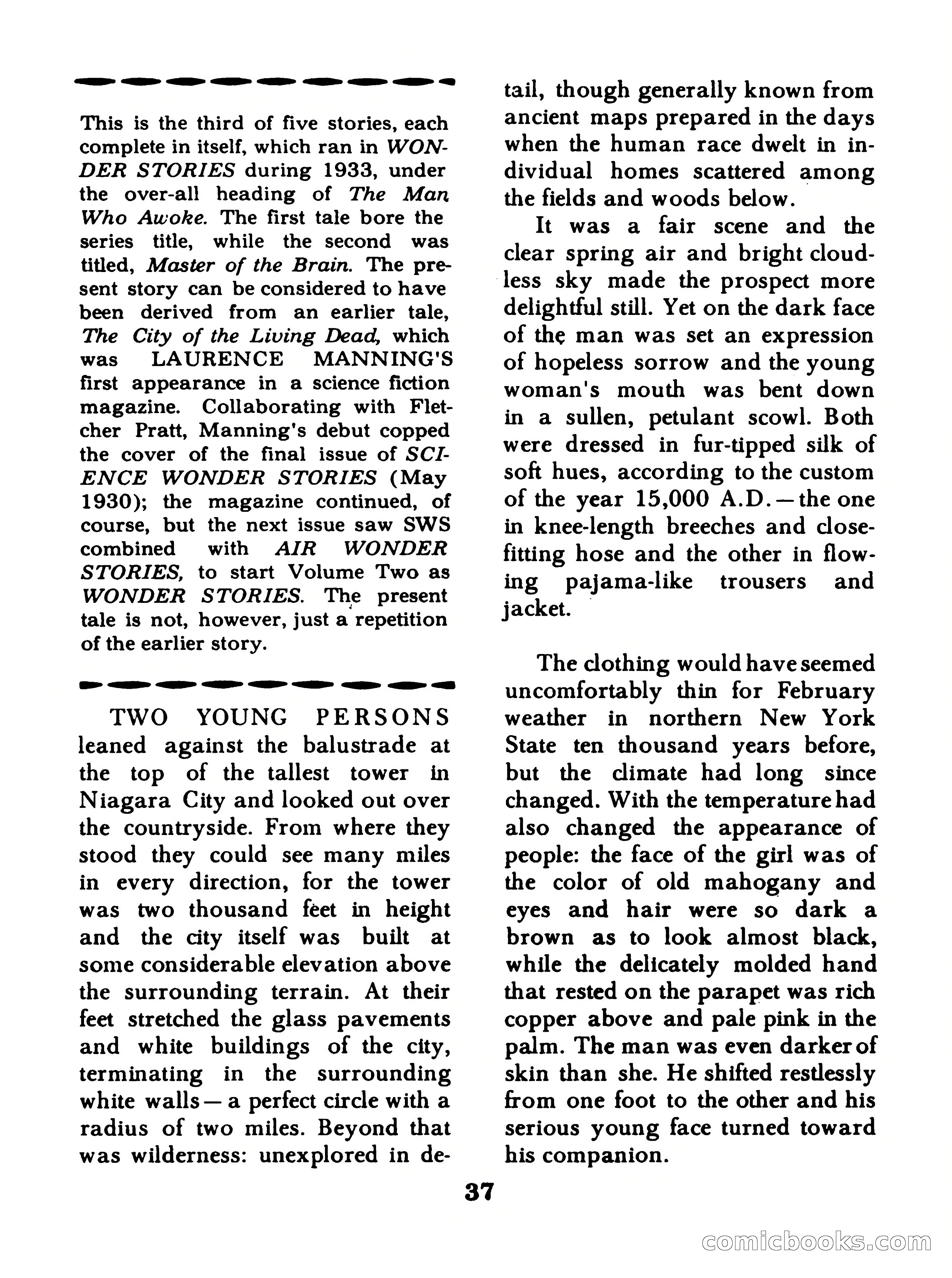 Famous Science Fiction No. 5 — page 37 of 132