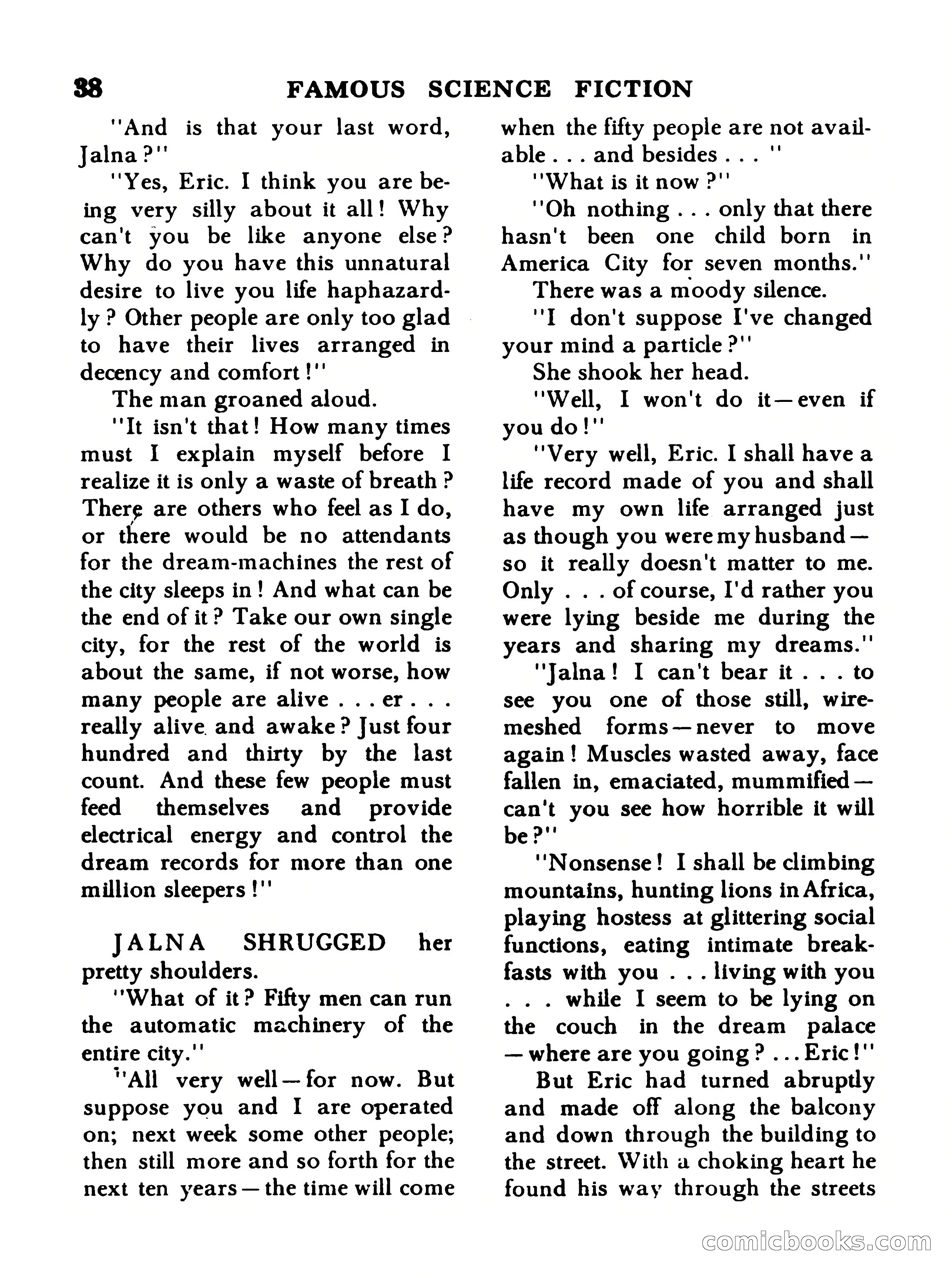Famous Science Fiction No. 5 — page 38 of 132