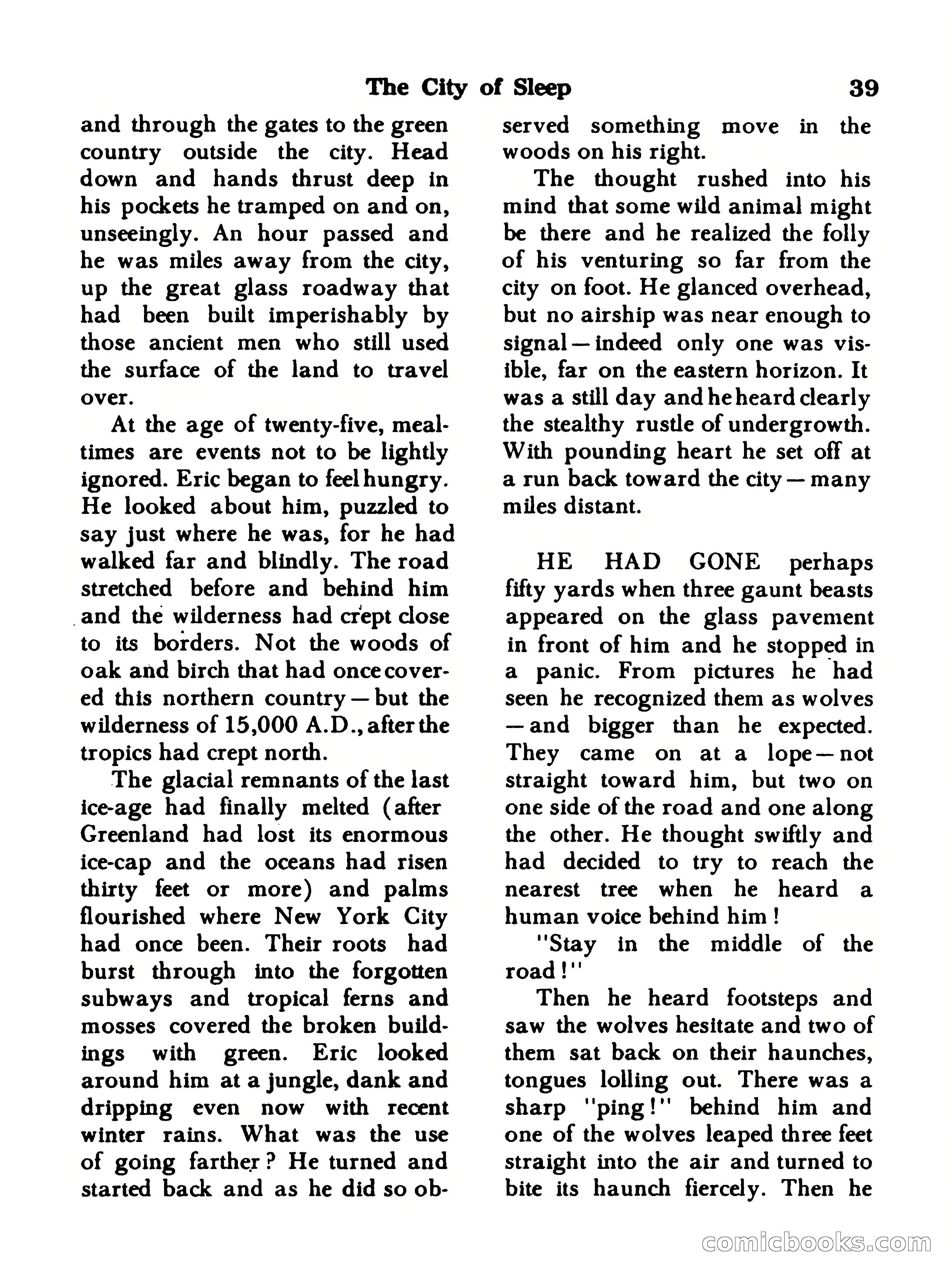 Famous Science Fiction No. 5 — page 39 of 132