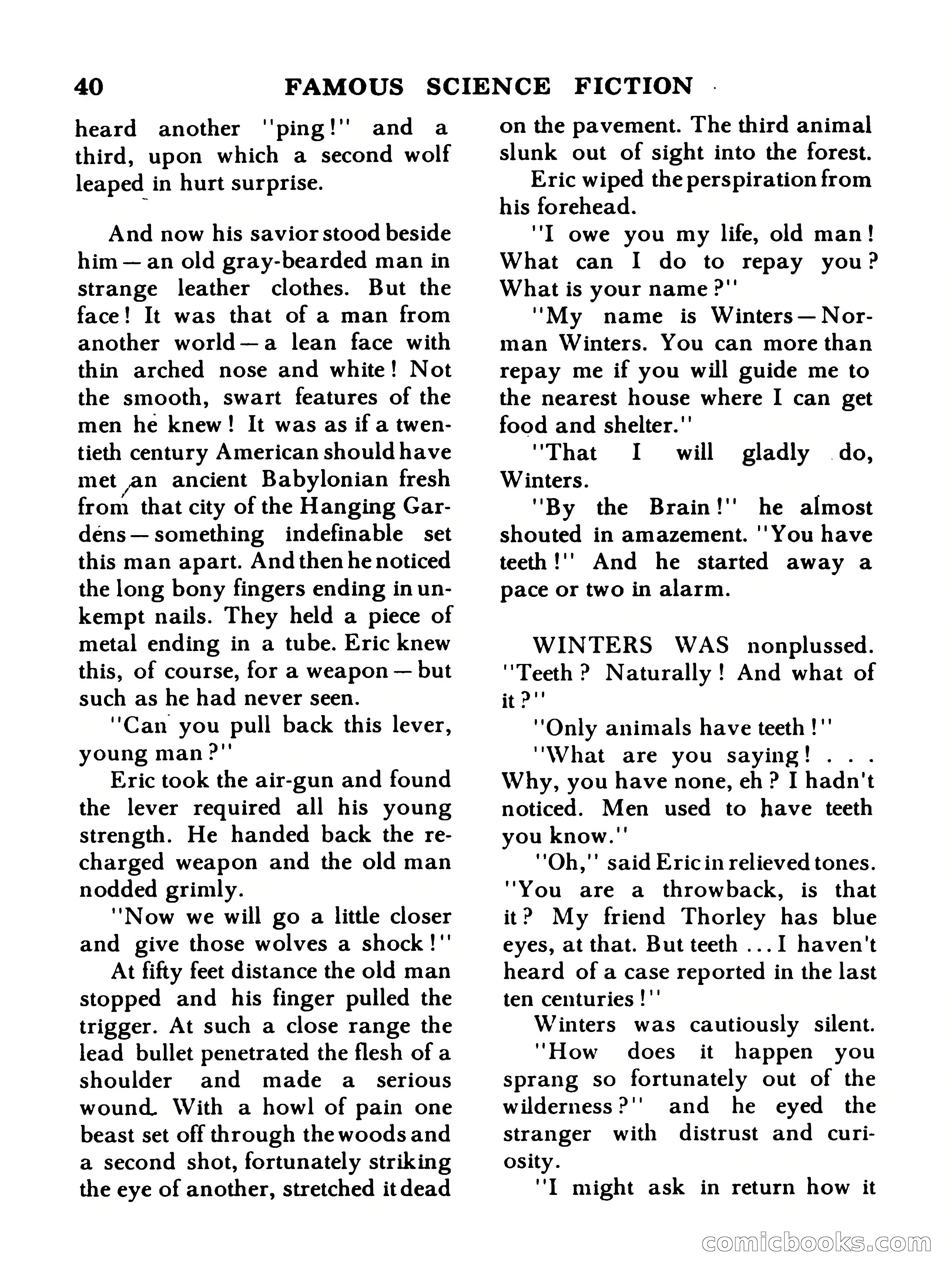 Famous Science Fiction No. 5 — page 40 of 132